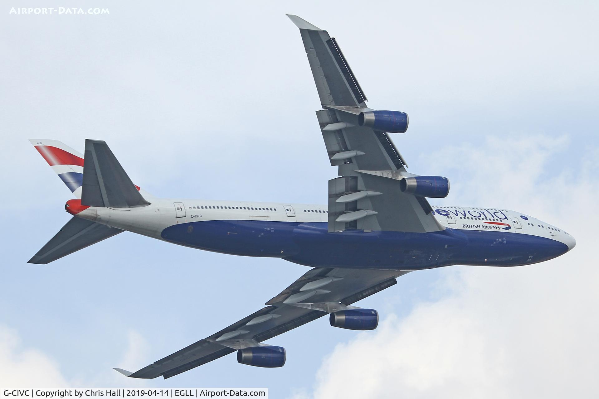 G-CIVC, 1994 Boeing 747-436 C/N 25812, Heathrow