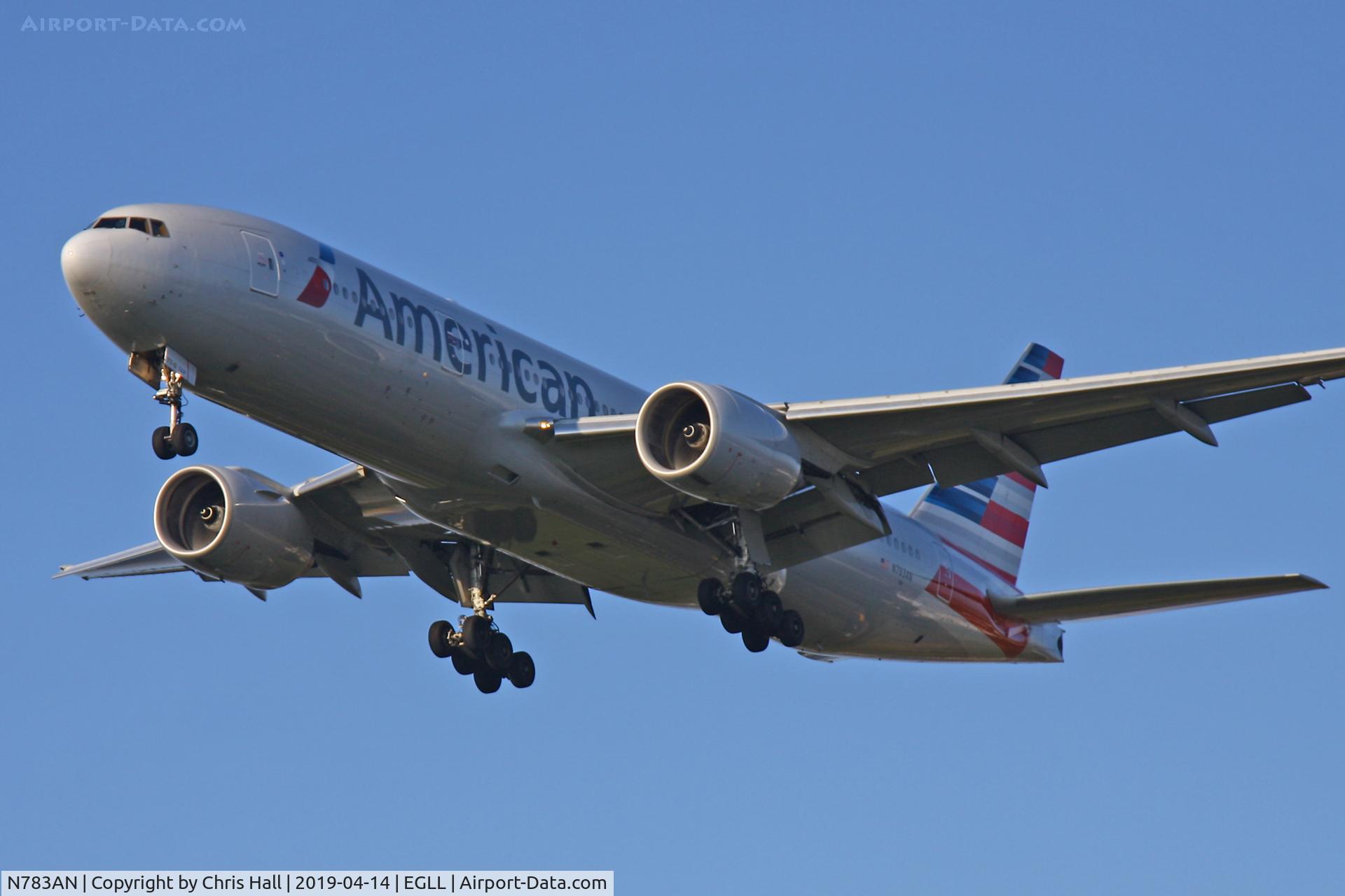 N783AN, 2000 Boeing 777-223 C/N 30004, Heathrow