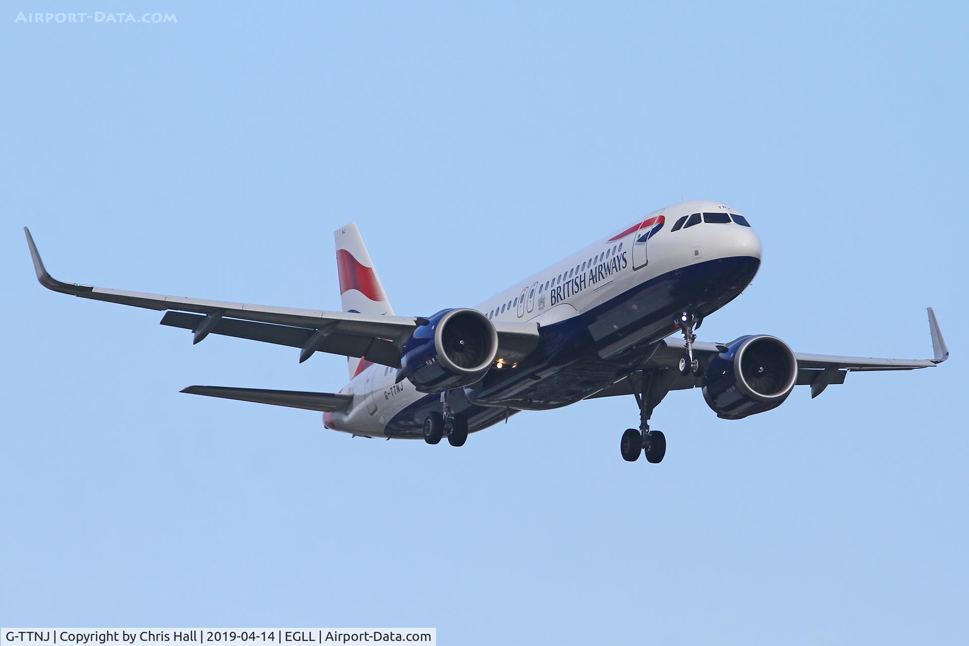 G-TTNJ, 2018 Airbus A320-251N C/N 8772, Heathrow