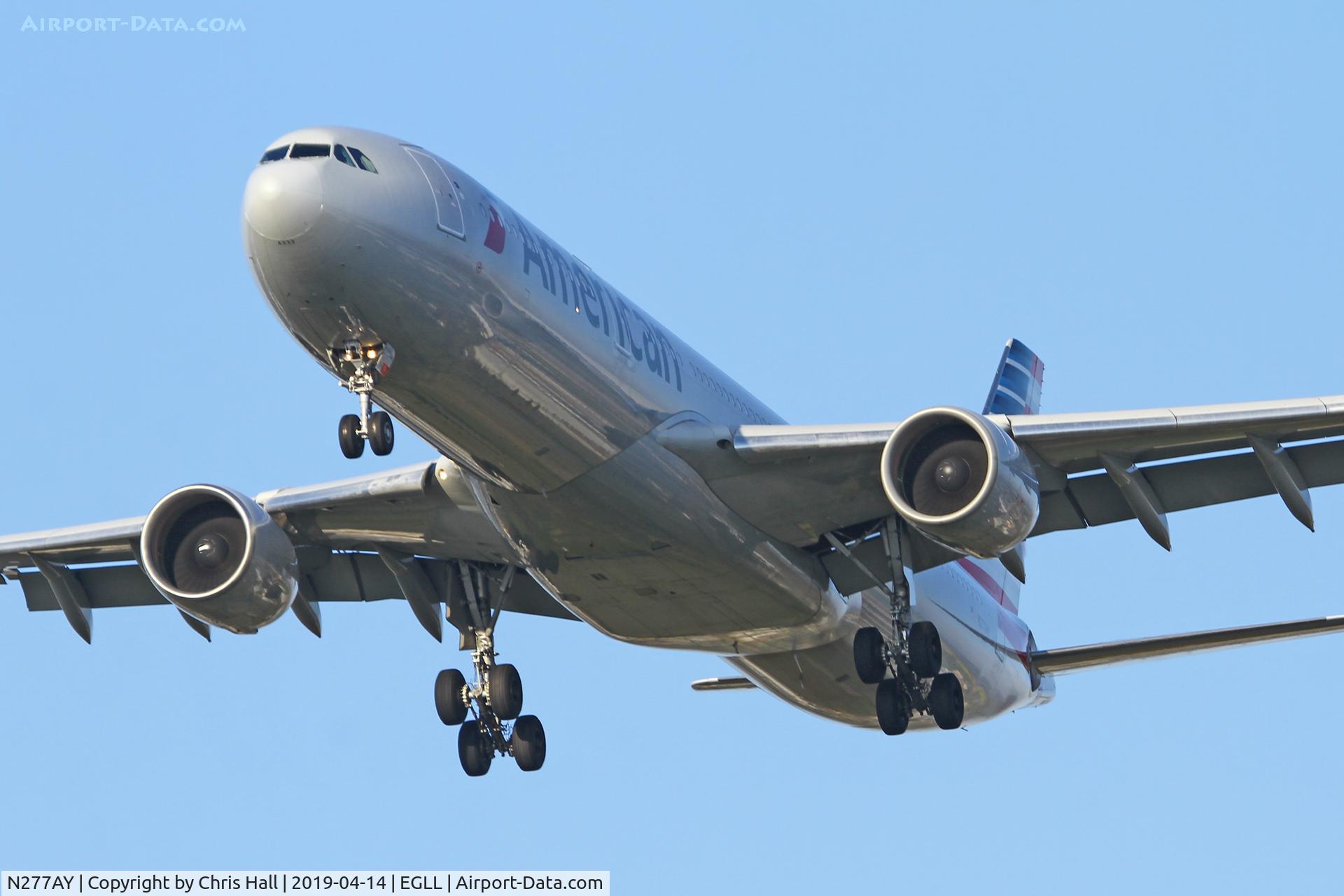 N277AY, 2001 Airbus A330-323 C/N 0380, Heathrow