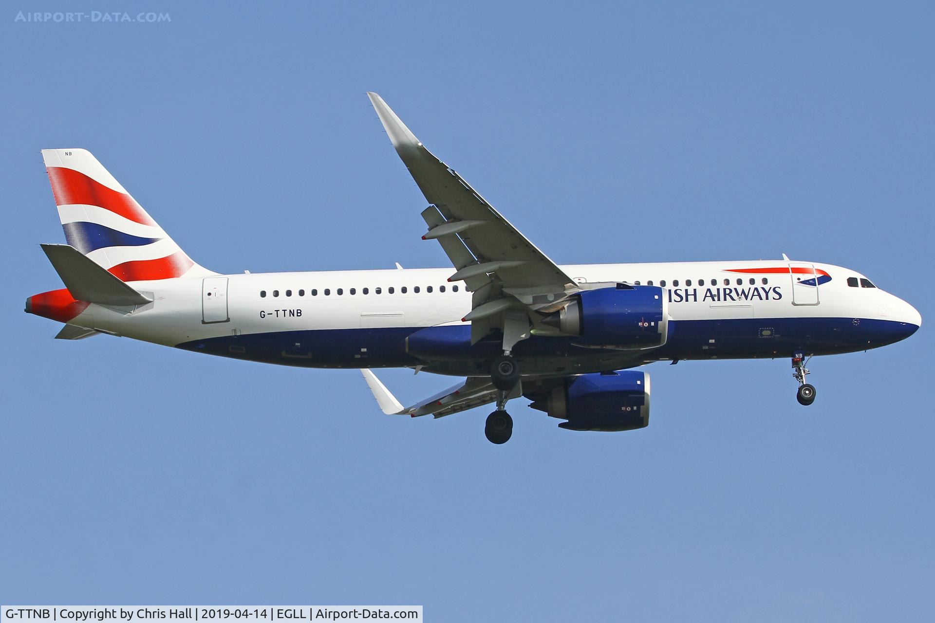 G-TTNB, 2018 Airbus A320-251NEO C/N 8139, Heathrow