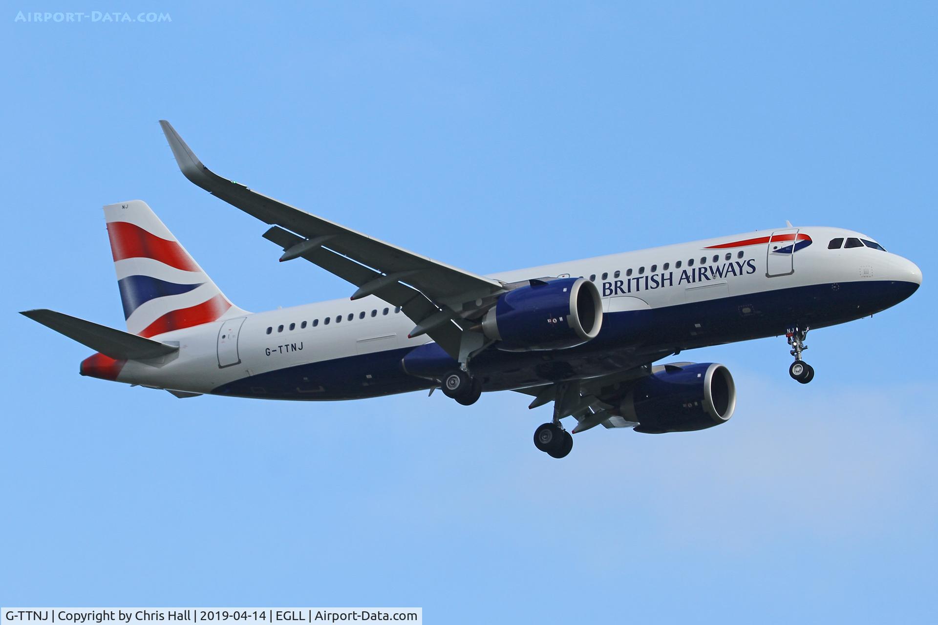 G-TTNJ, 2018 Airbus A320-251N C/N 8772, Heathrow