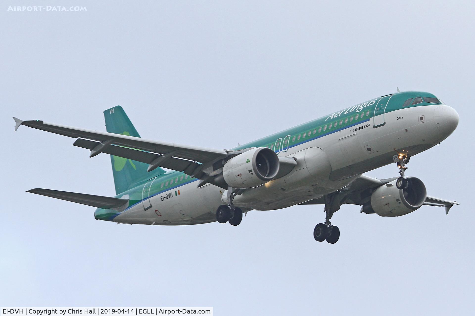 EI-DVH, 2007 Airbus A320-214 C/N 3345, Heathrow