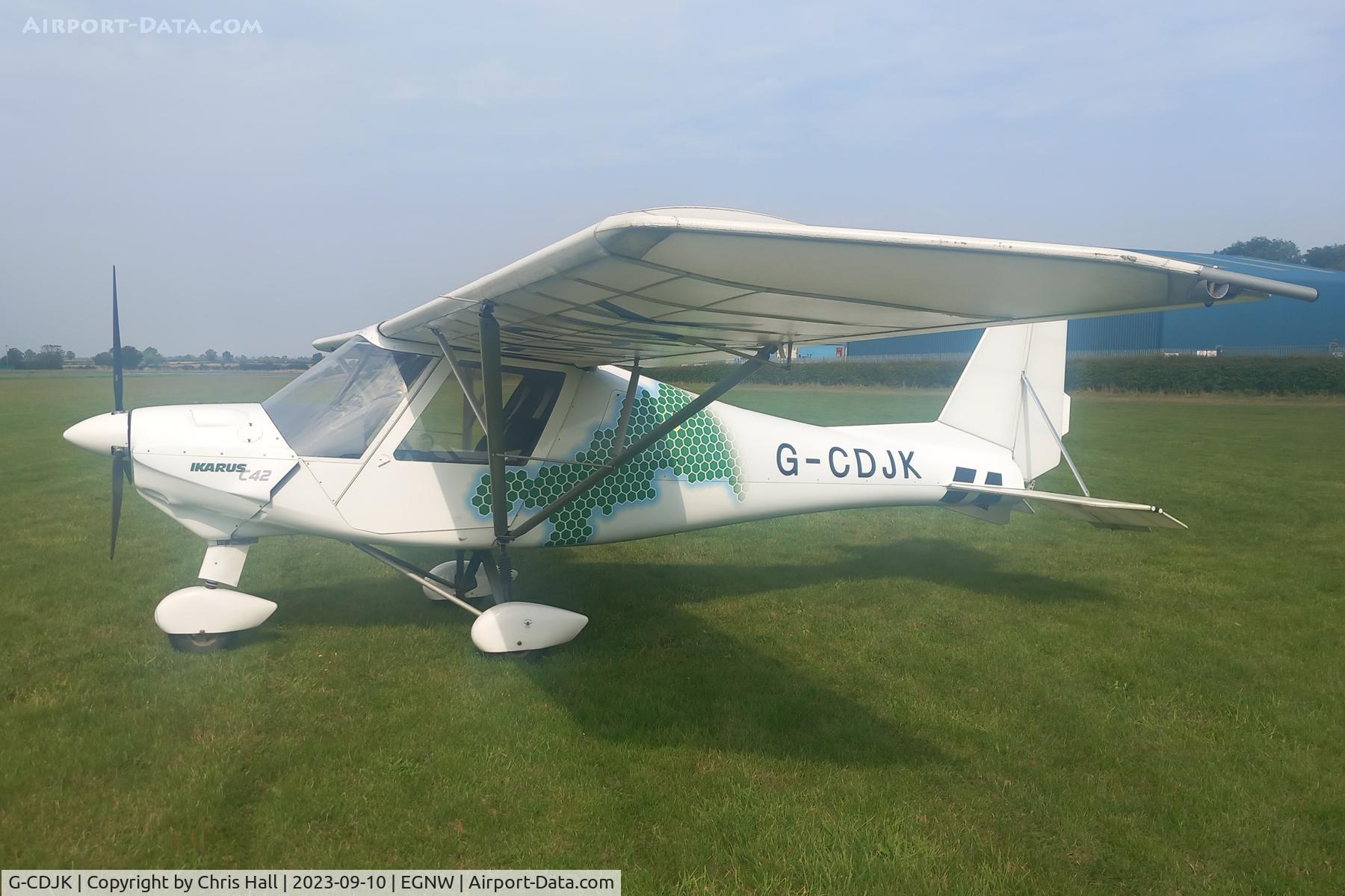 G-CDJK, 2005 Comco Ikarus C42 FB80 C/N 0504-6666, Wickenby