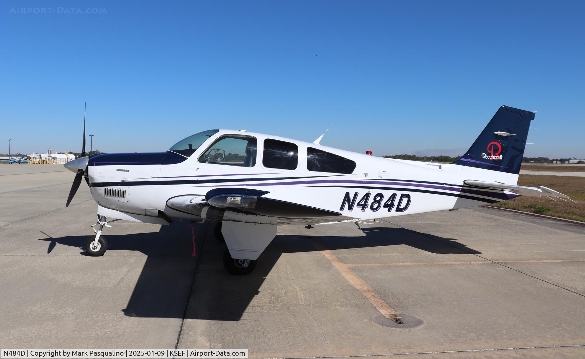 N484D, 1992 Beech F33A Bonanza C/N CE-1699, Beech F33A