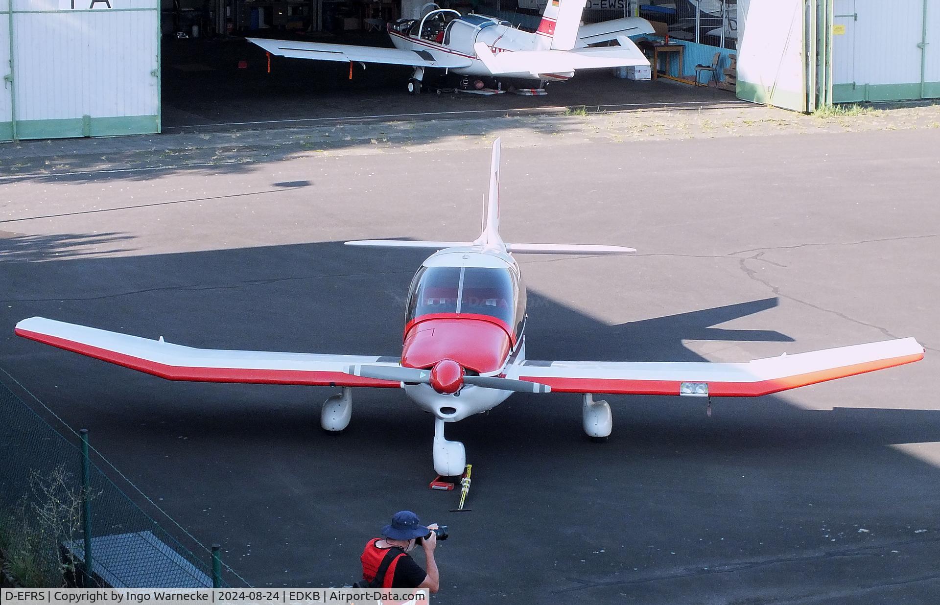 D-EFRS, Robin DR-400-120D Dauphin C/N 1714, Robin DR.400-120D Dauphin at Bonn-Hangelar airfield during the Grumman Fly-in 2024