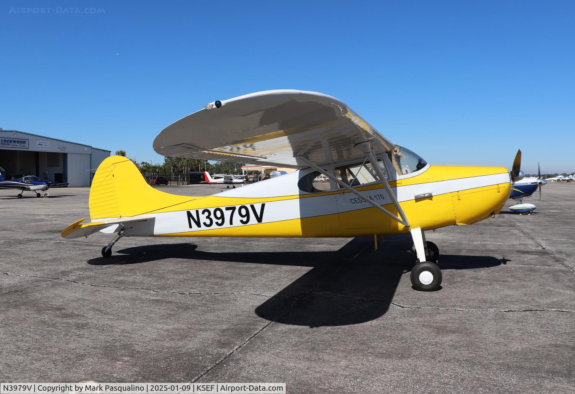 N3979V, 1948 Cessna 170 C/N 18298, Cessna 170