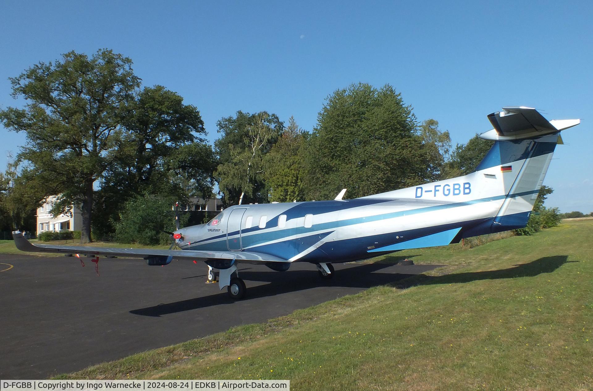 D-FGBB, 2024 Pilatus PC-12 NGX C/N 2363, Pilatus PC-12 NGX at Bonn-Hangelar airfield during the Grumman Fly-in 2024