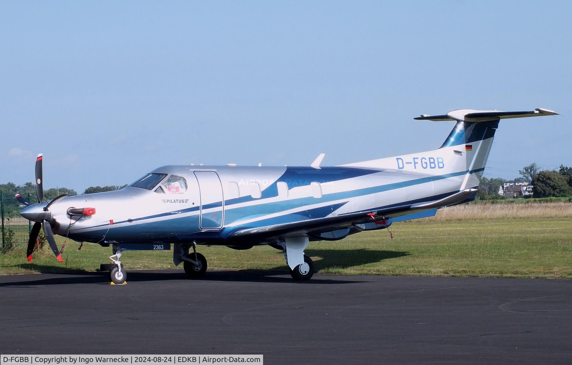 D-FGBB, 2024 Pilatus PC-12 NGX C/N 2363, Pilatus PC-12 NGX at Bonn-Hangelar airfield during the Grumman Fly-in 2024