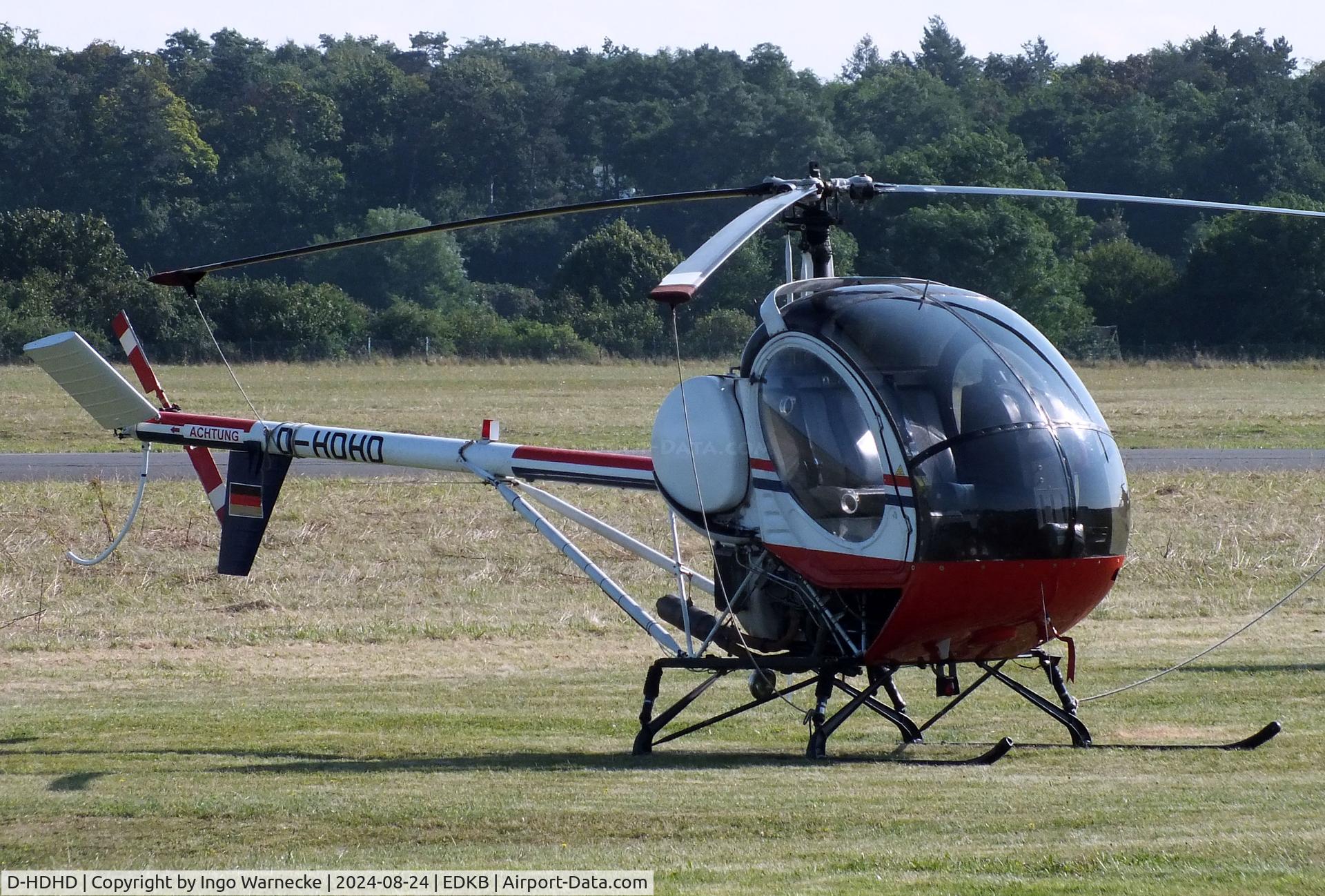 D-HDHD, Hughes 269C C/N 98-0730, Hughes 269C at Bonn-Hangelar airfield during the Grumman Fly-in 2024