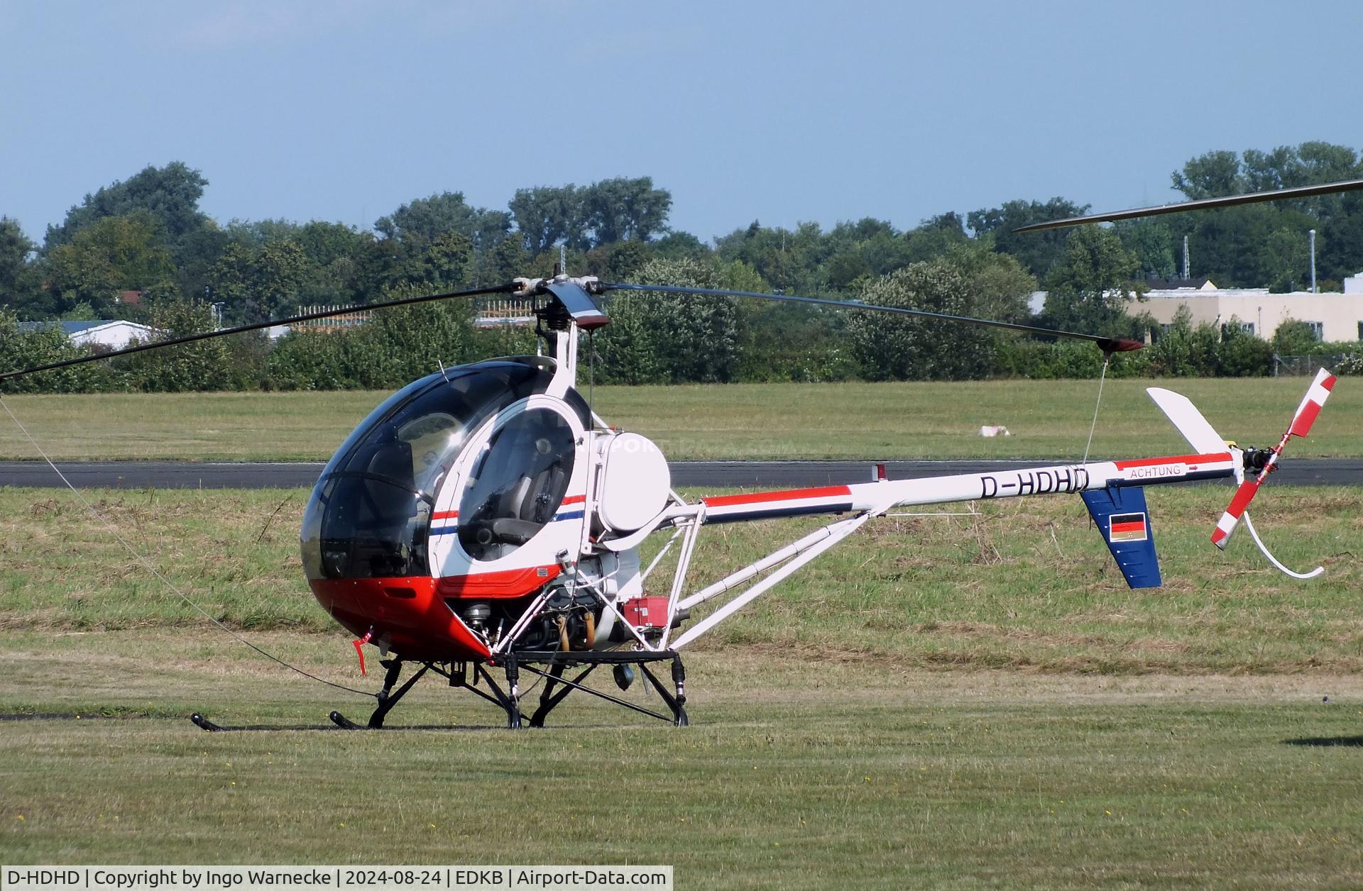 D-HDHD, Hughes 269C C/N 98-0730, Hughes 269C at Bonn-Hangelar airfield during the Grumman Fly-in 2024