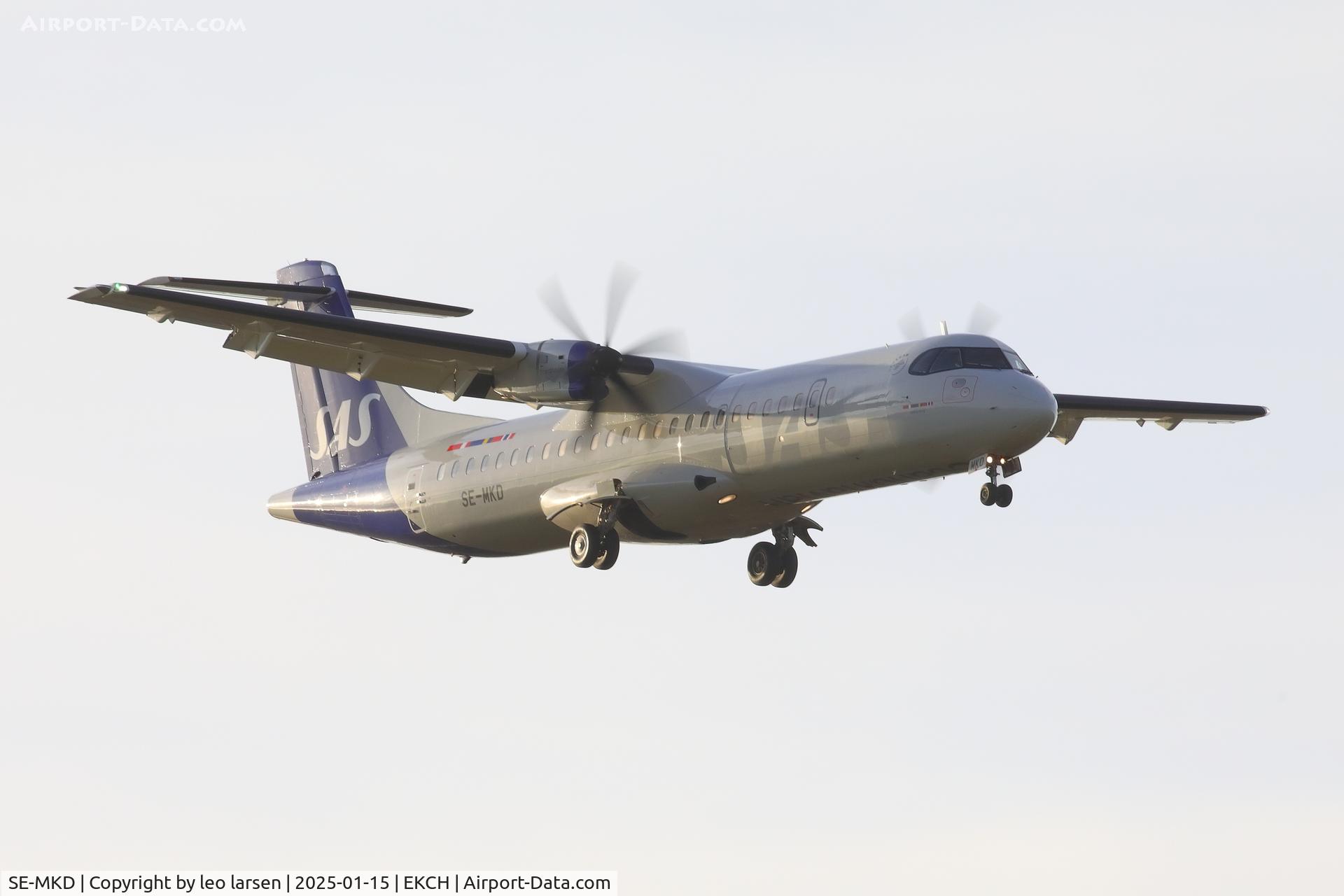 SE-MKD, 2016 ATR 72-600 C/N 1331, Copenhagen 15.1.2025