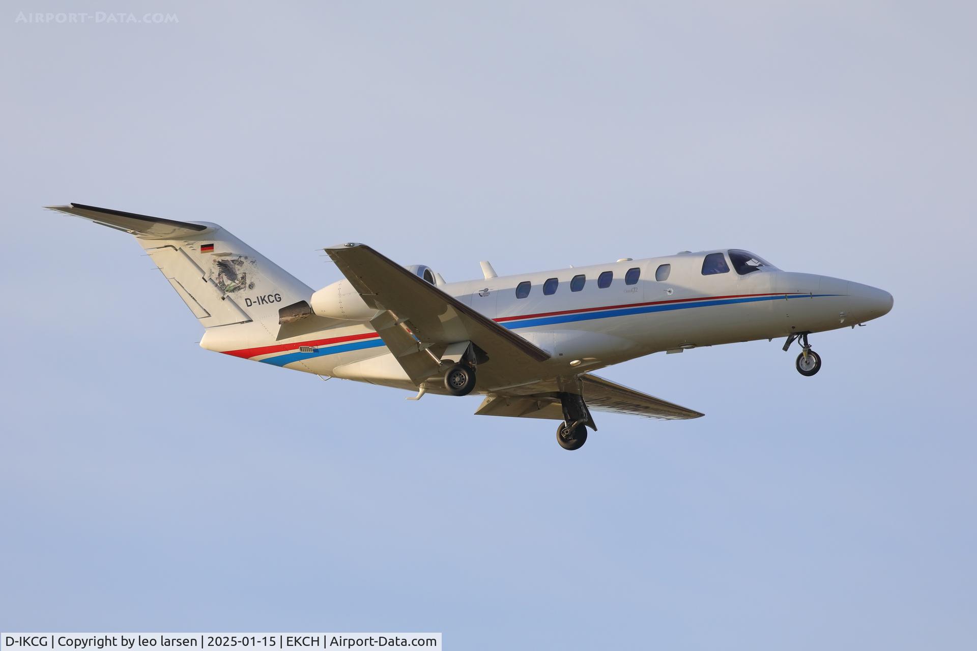 D-IKCG, 2001 Cessna 525A  CitationJet CJ2 C/N 525A0052, Copenhagen 15.1.2025