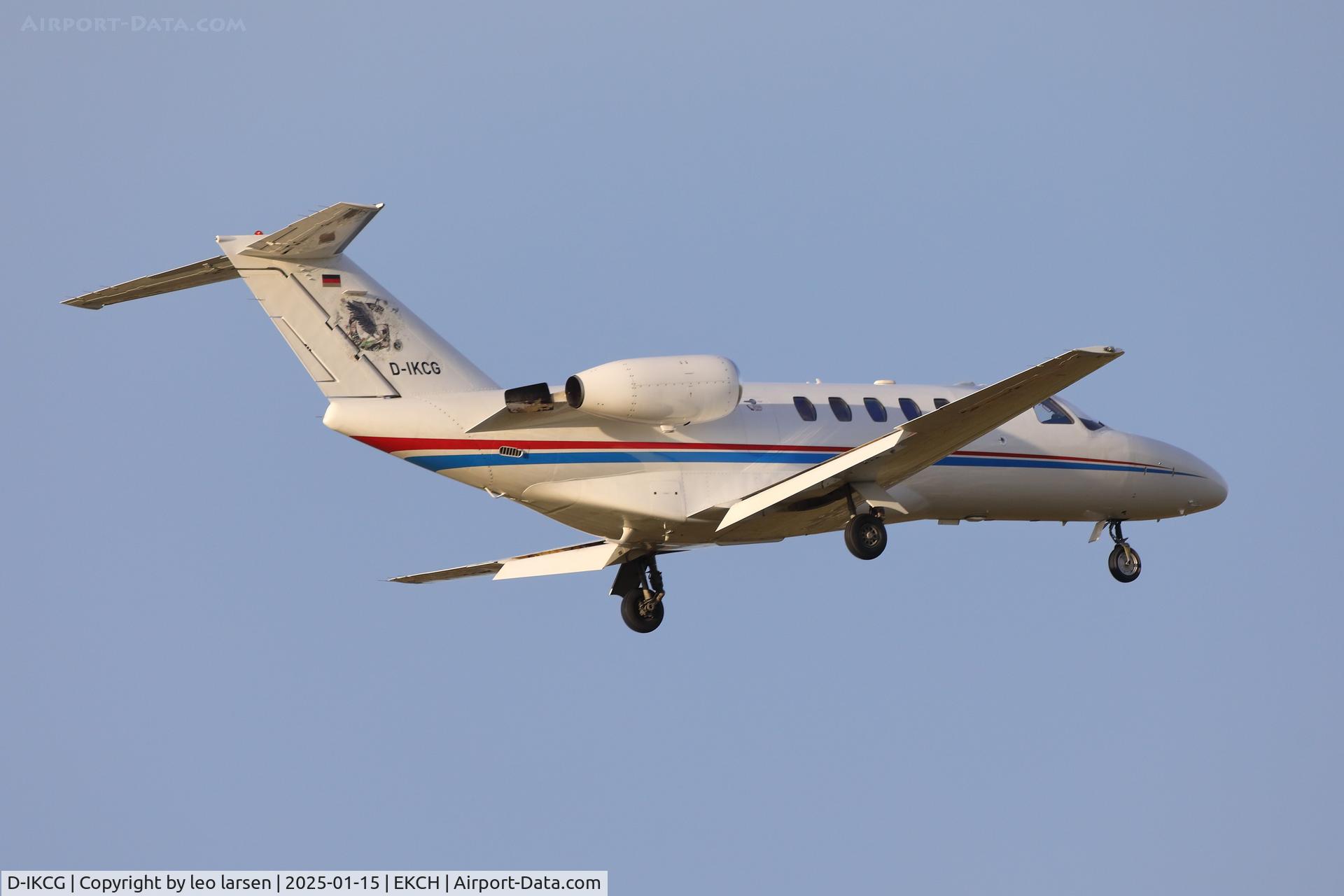 D-IKCG, 2001 Cessna 525A  CitationJet CJ2 C/N 525A0052, Copenhagen 15.1.2025