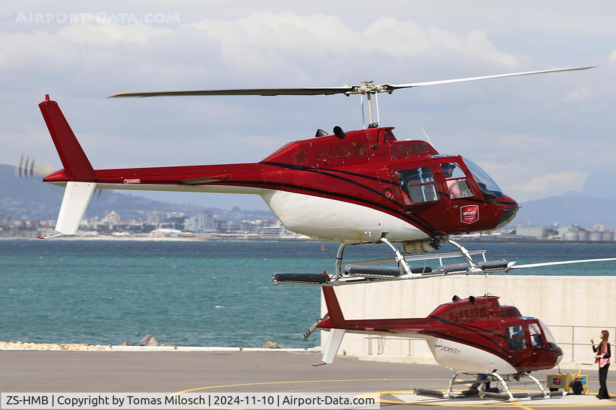 ZS-HMB, Bell 206B C/N 3639, Cape Town – Victoria & Alfred Waterfront Heliport