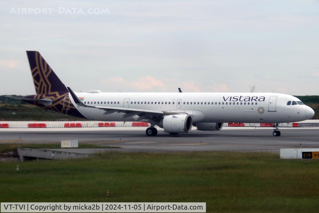 VT-TVI, 2023 Airbus A321-251NX C/N 11325, Take off