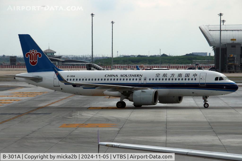 B-301A, 2018 Airbus A320-251N C/N 8286, Taxiing