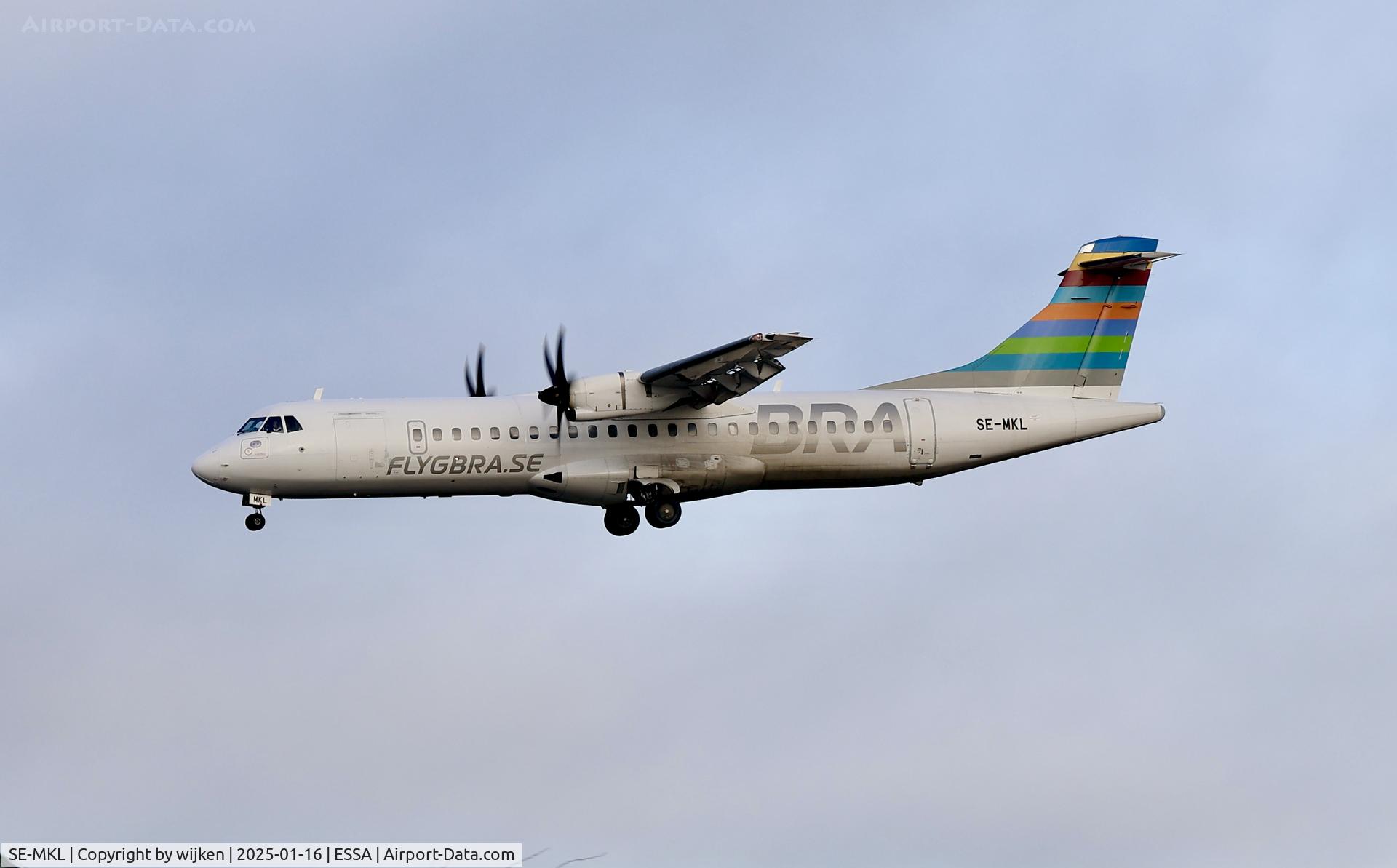 SE-MKL, 2019 ATR 72-600 C/N 1574, Rwy 26