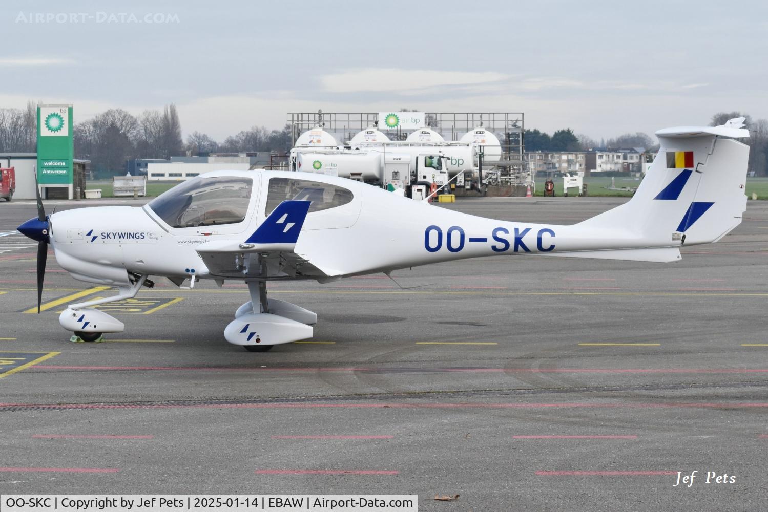 OO-SKC, 2024 Diamond DA-40 NG Diamond Star Diamond Star C/N 40.N649, At Antwerp Airport.