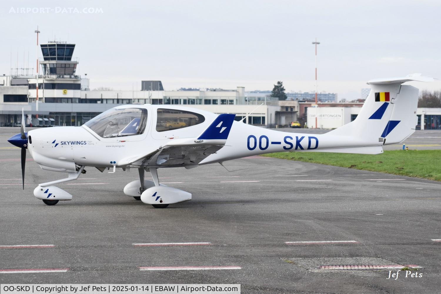 OO-SKD, 2024 Diamond DA-40 NG Diamond Star Diamond Star C/N 40.N650, At Antwerp Airport.