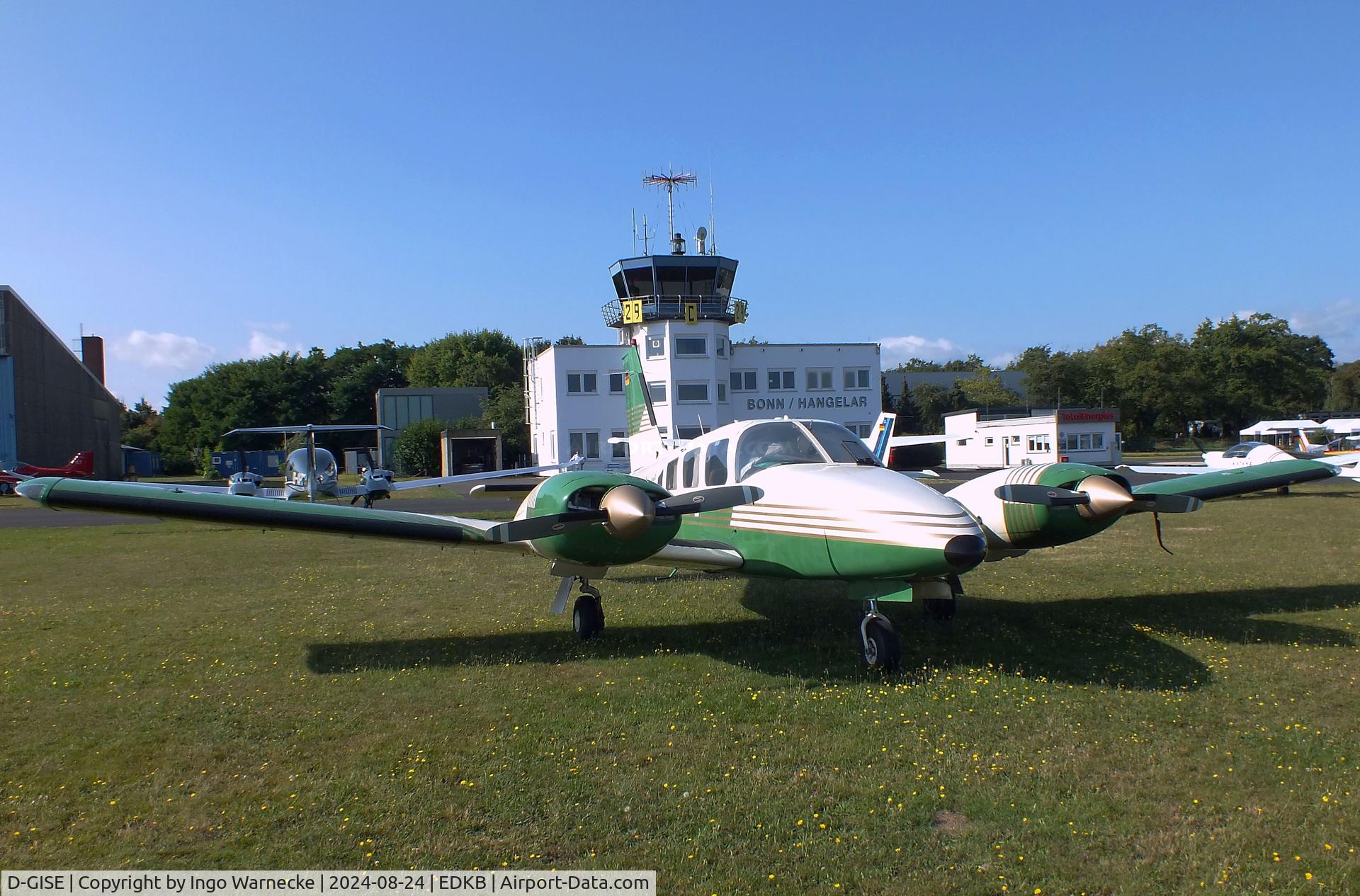 D-GISE, 1978 Piper PA-34-200T Seneca II C/N 34-7870193, Piper PA-34-200T Seneca II at Bonn-Hangelar airfield during the Grumman Fly-in 2024