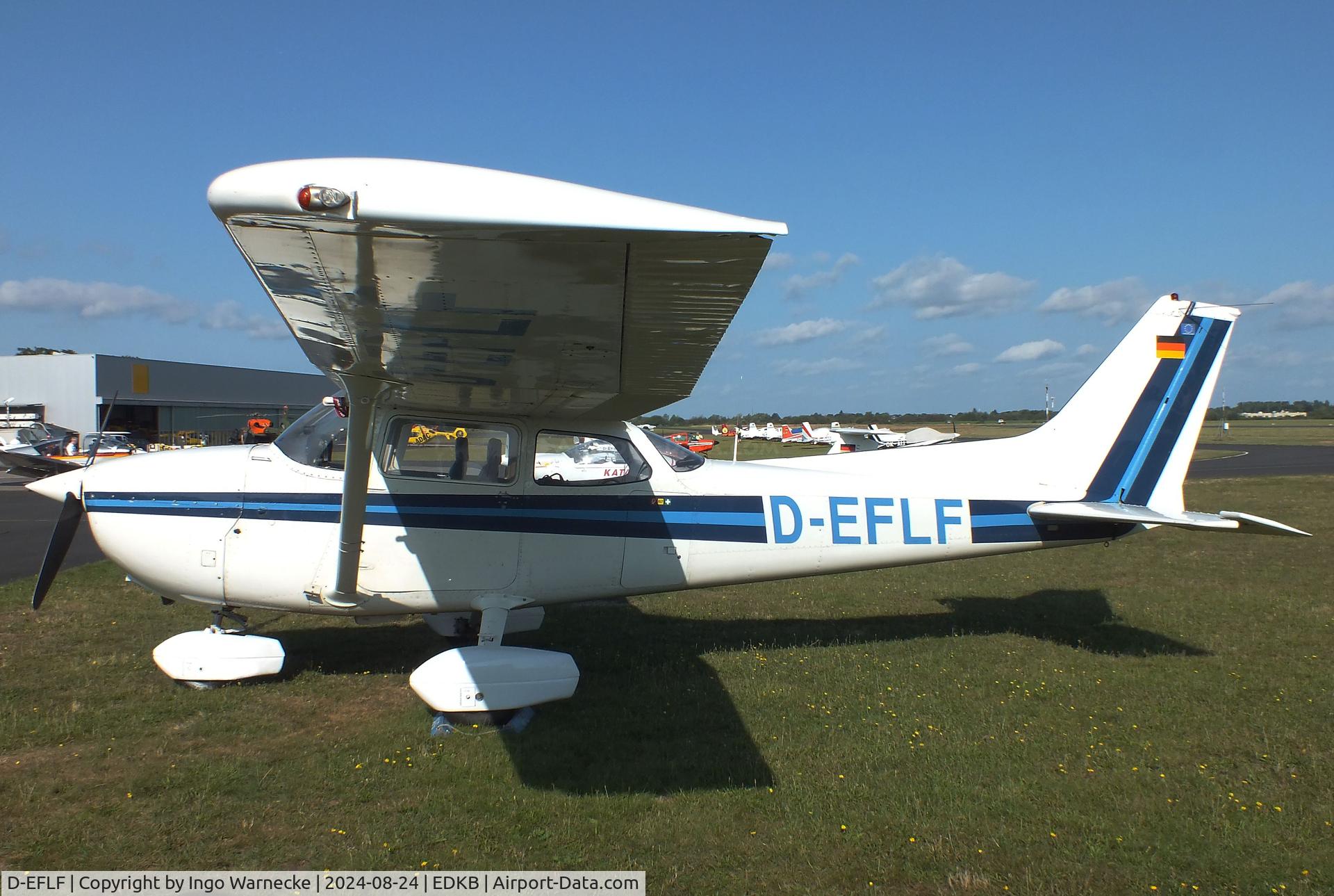 D-EFLF, 1979 Cessna 172N C/N 17272217, Cessna 172N at Bonn-Hangelar airfield during the Grumman Fly-in 2024