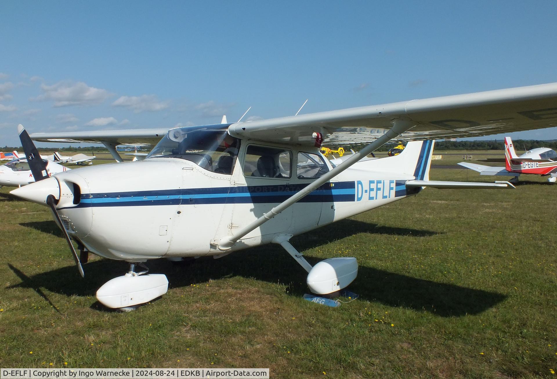 D-EFLF, 1979 Cessna 172N C/N 17272217, Cessna 172N at Bonn-Hangelar airfield during the Grumman Fly-in 2024