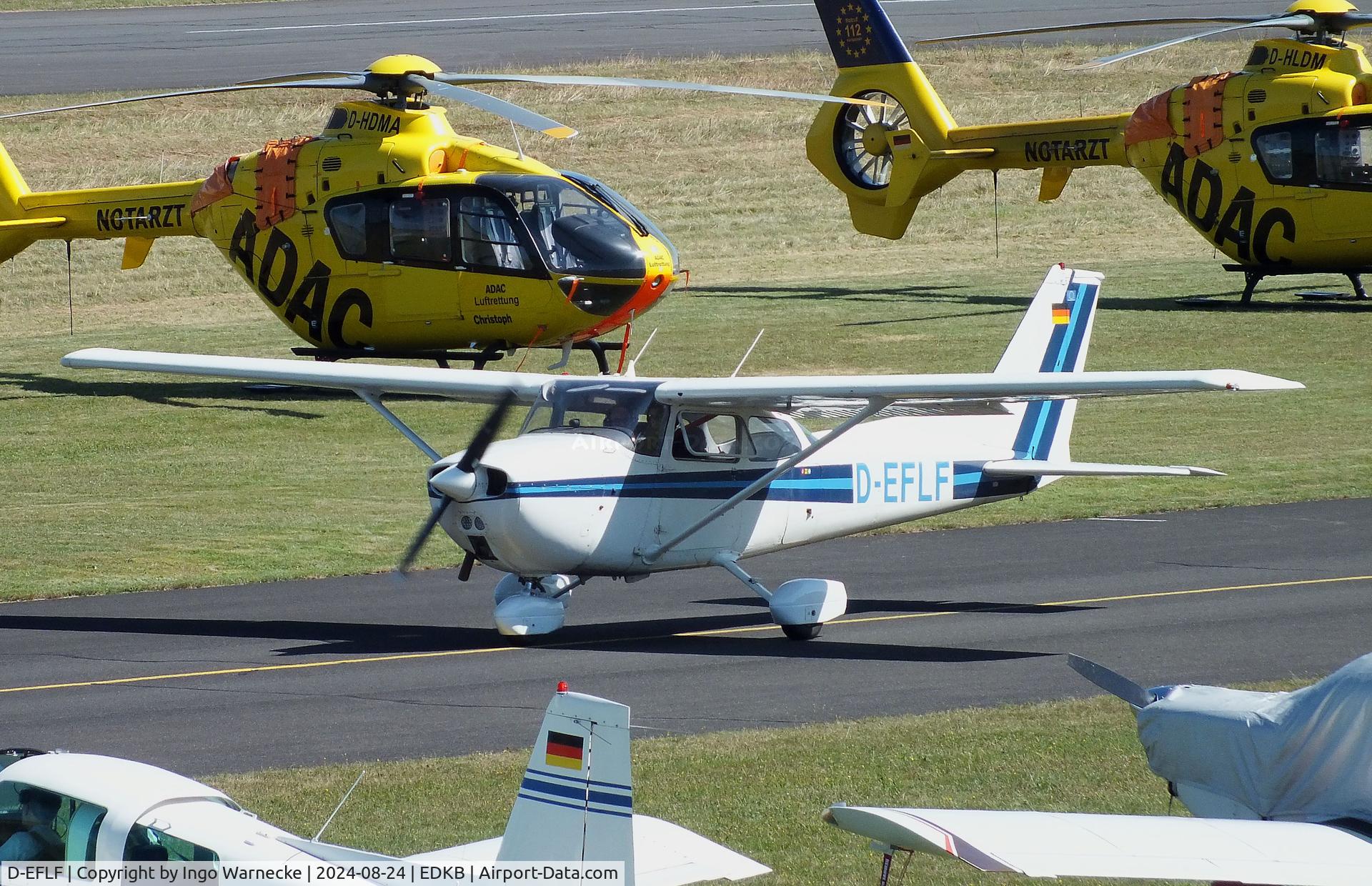 D-EFLF, 1979 Cessna 172N C/N 17272217, Cessna 172N at Bonn-Hangelar airfield during the Grumman Fly-in 2024