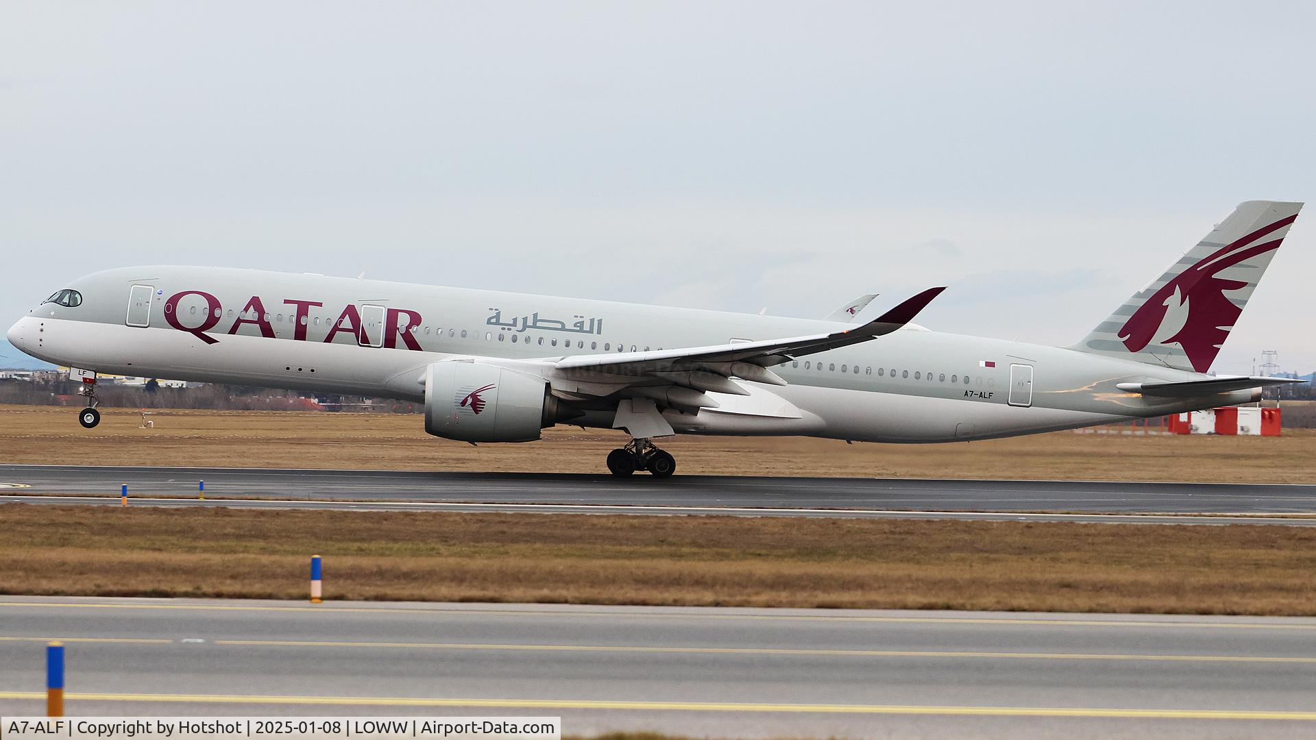 A7-ALF, 2015 Airbus A350-941 C/N 011, Rotating from runway 34