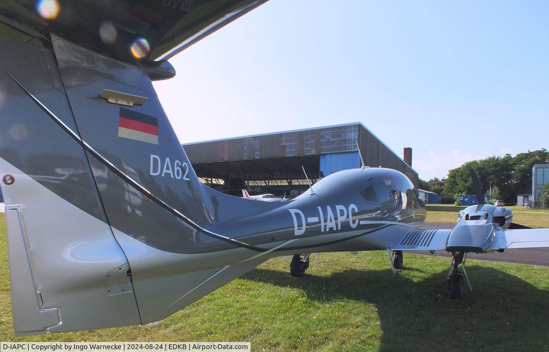 D-IAPC, 2017 Diamond DA-62 C/N 62.059, Diamond DA-62 at Bonn-Hangelar airfield during the Grumman Fly-in 2024