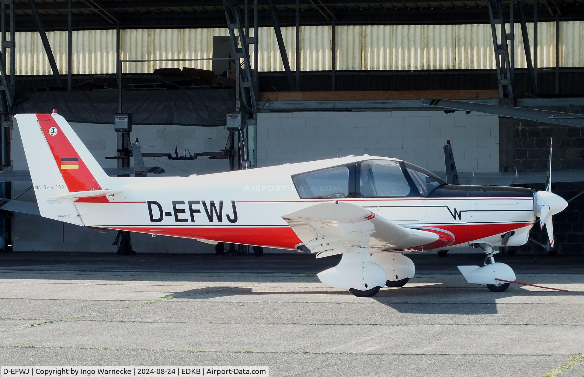 D-EFWJ, 1974 Wassmer WA-54 Atlantic Atlantic C/N 109, Wassmer WA-54 Atlantic at Bonn-Hangelar airfield during the Grumman Fly-in 2024