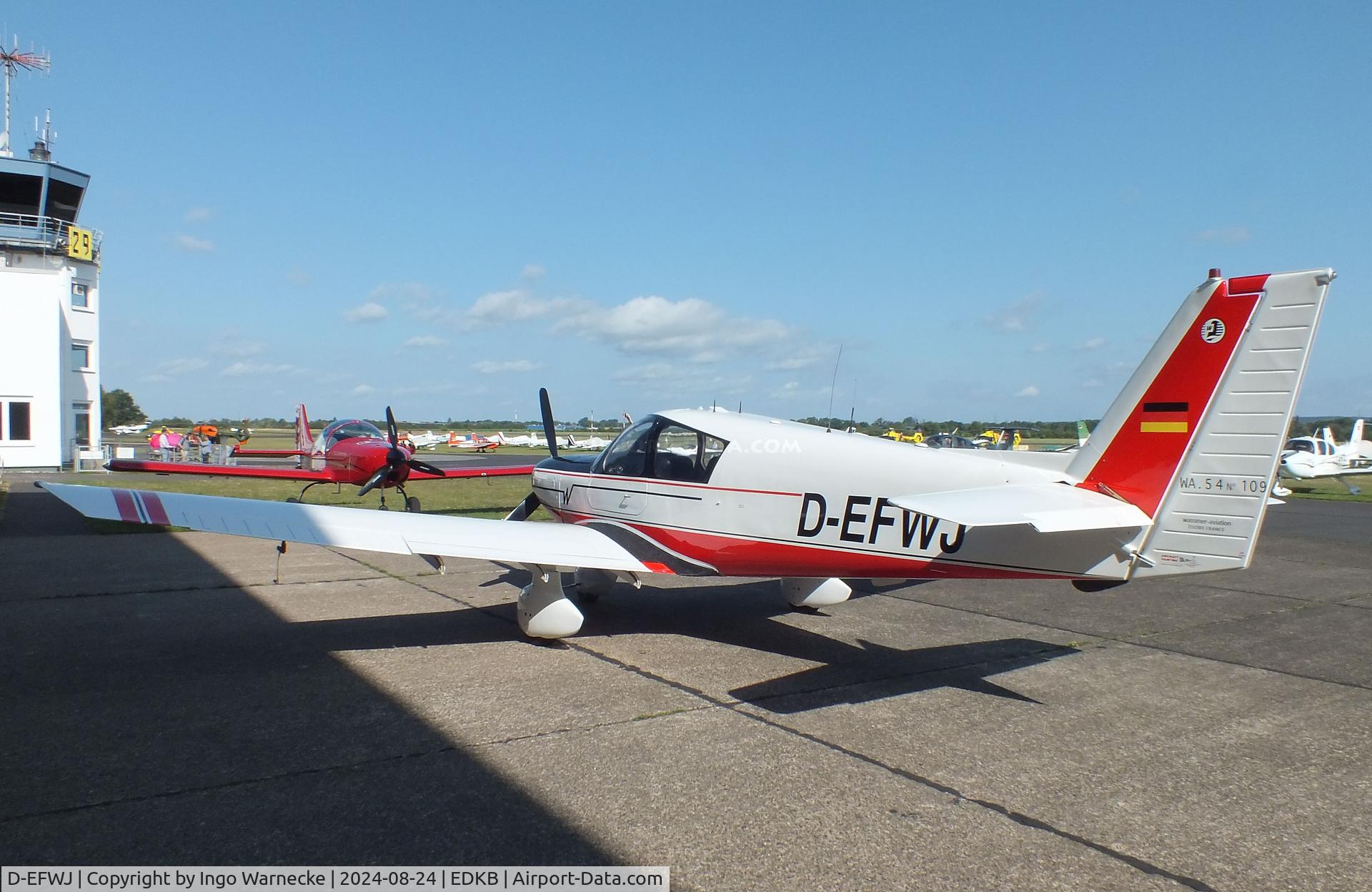 D-EFWJ, 1974 Wassmer WA-54 Atlantic Atlantic C/N 109, Wassmer WA-54 Atlantic at Bonn-Hangelar airfield during the Grumman Fly-in 2024