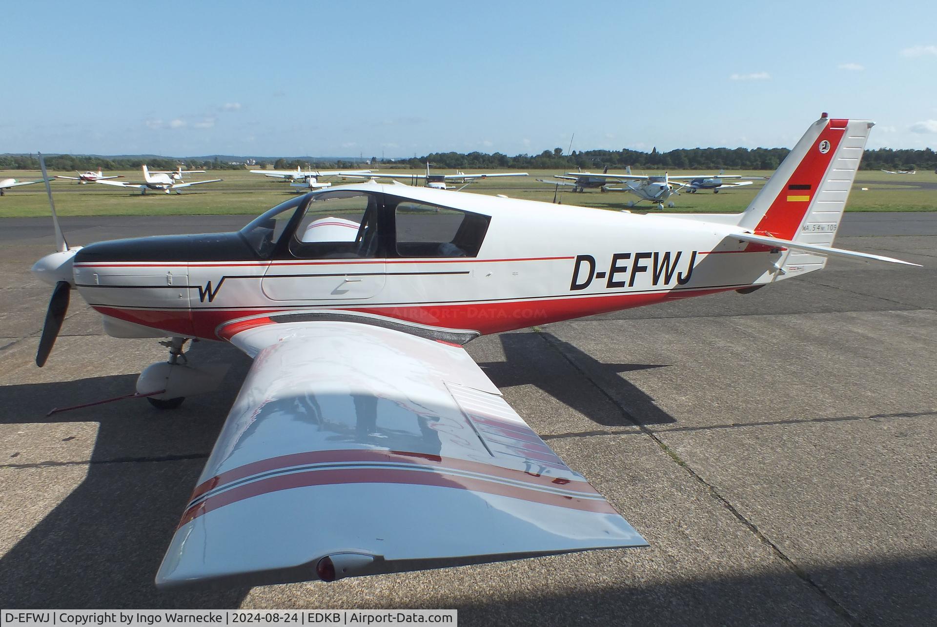 D-EFWJ, 1974 Wassmer WA-54 Atlantic Atlantic C/N 109, Wassmer WA-54 Atlantic at Bonn-Hangelar airfield during the Grumman Fly-in 2024