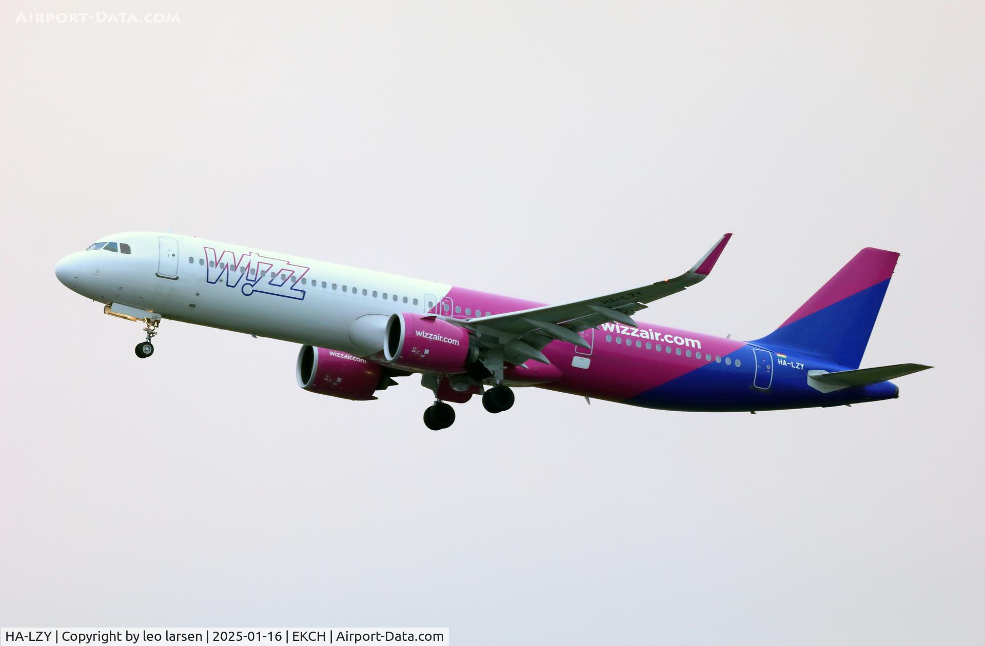 HA-LZY, 2022 Airbus A321-271NX C/N 10933, Copenhagen 16.1.2025