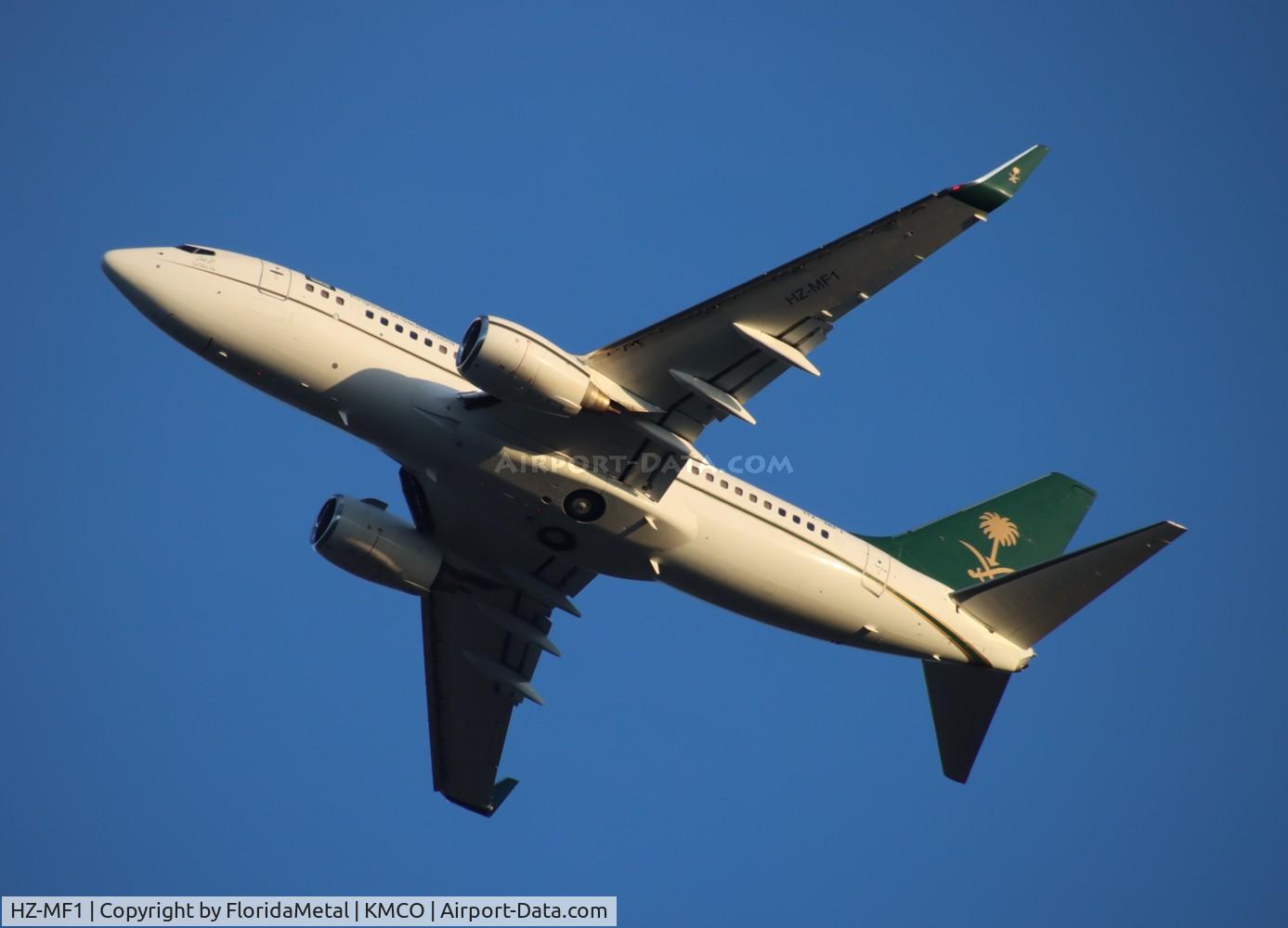 HZ-MF1, 2002 Boeing 737-7FG BBJ C/N 33405, Royal Saudi 737 BBJ zx mco-mia