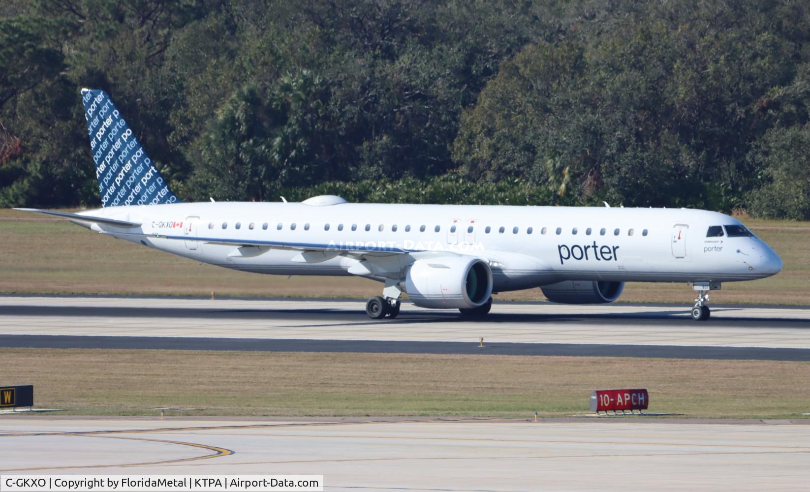 C-GKXO, 2024 Embraer E195-E2 (ERJ 190-400 STD) C/N 19020138, POE E195-E2 zx tpa-yyz