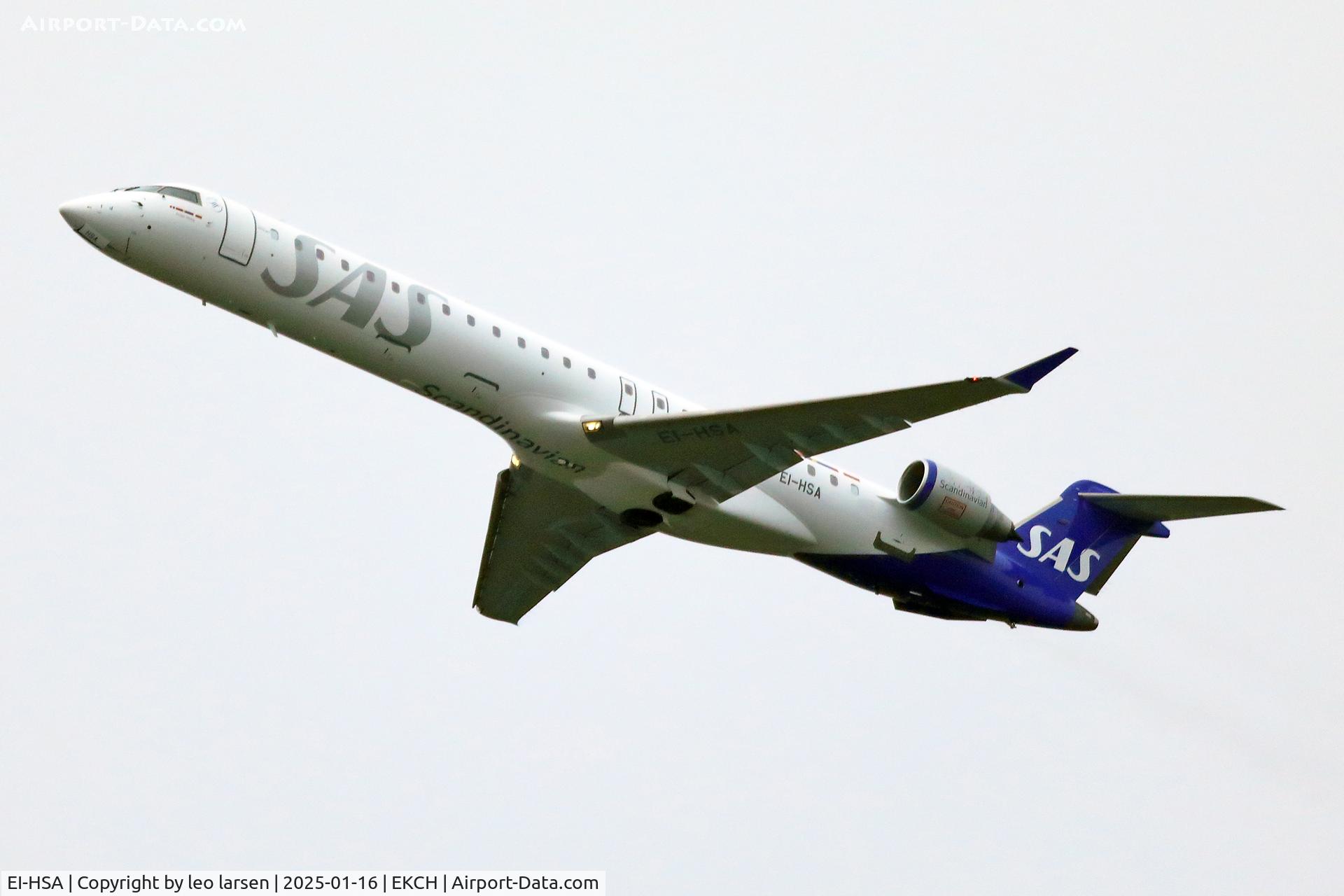 EI-HSA, 2006 Bombardier CRJ 900LR (CL-600-2D24) C/N 15080, Copenhagen 16.1.2025