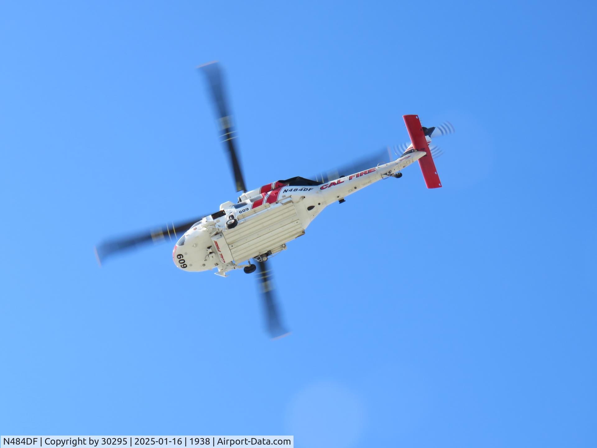 N484DF, 2019 Sikorsky S-70i Firehawk C/N 704046, Headed home
