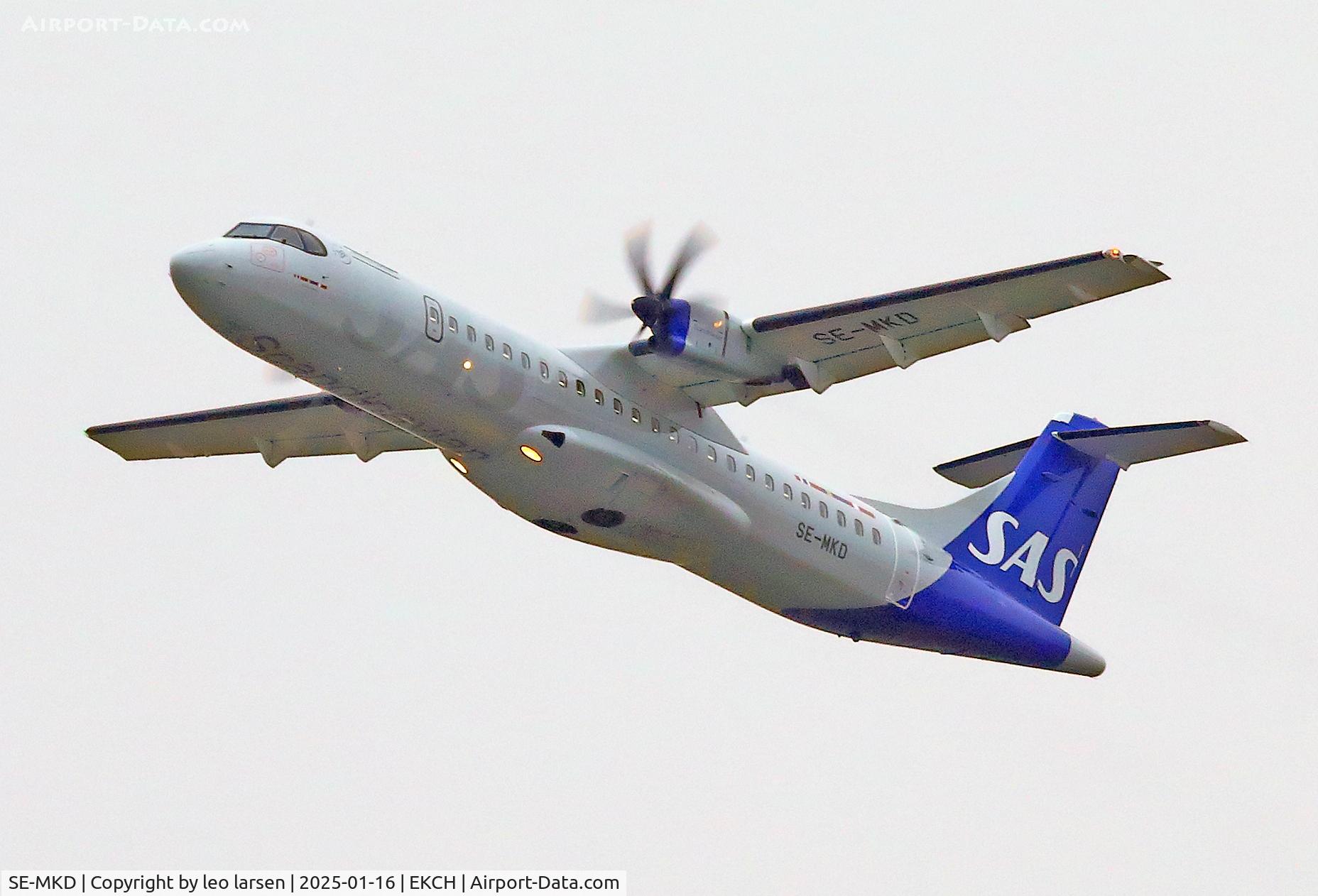 SE-MKD, 2016 ATR 72-600 C/N 1331, Copenhagen 16.1.2025