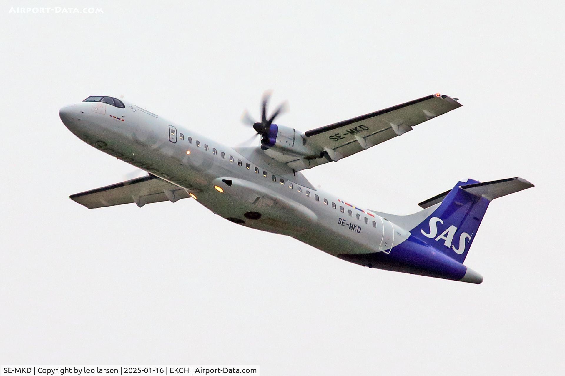 SE-MKD, 2016 ATR 72-600 C/N 1331, Copenhagen 16.1.2025