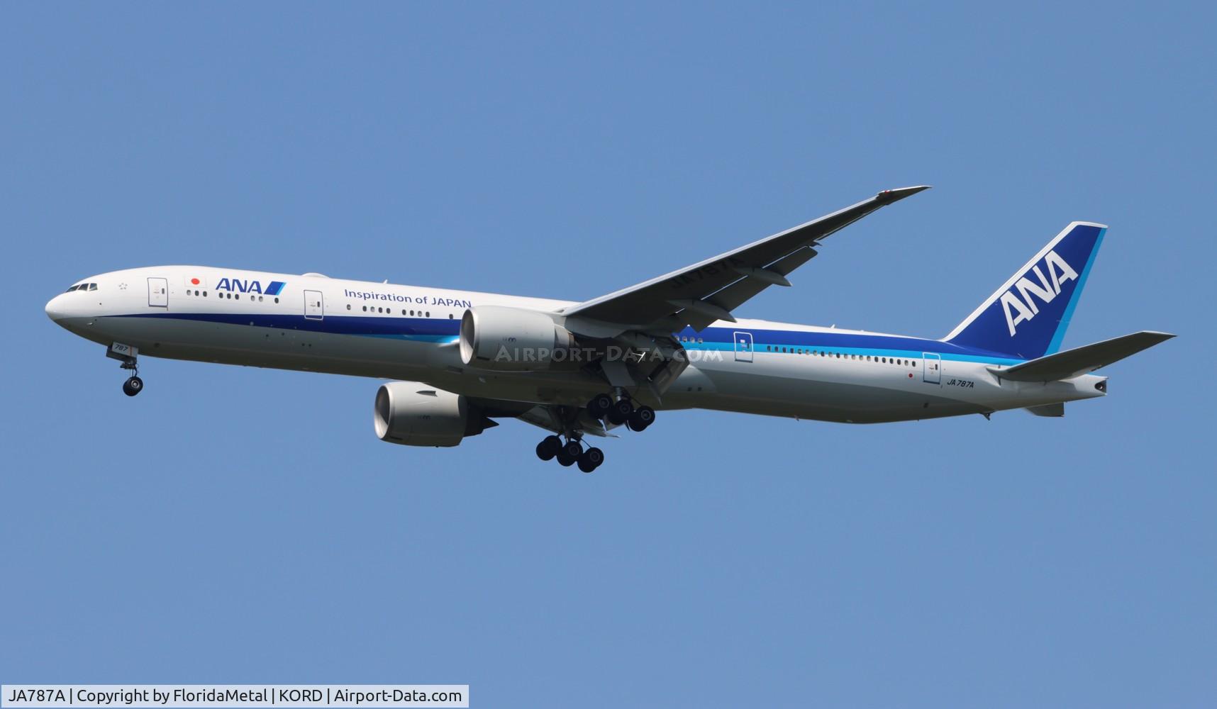 JA787A, 2010 Boeing 777-381/ER C/N 37949, ANA 773 zx nrt, rjaa-ord
