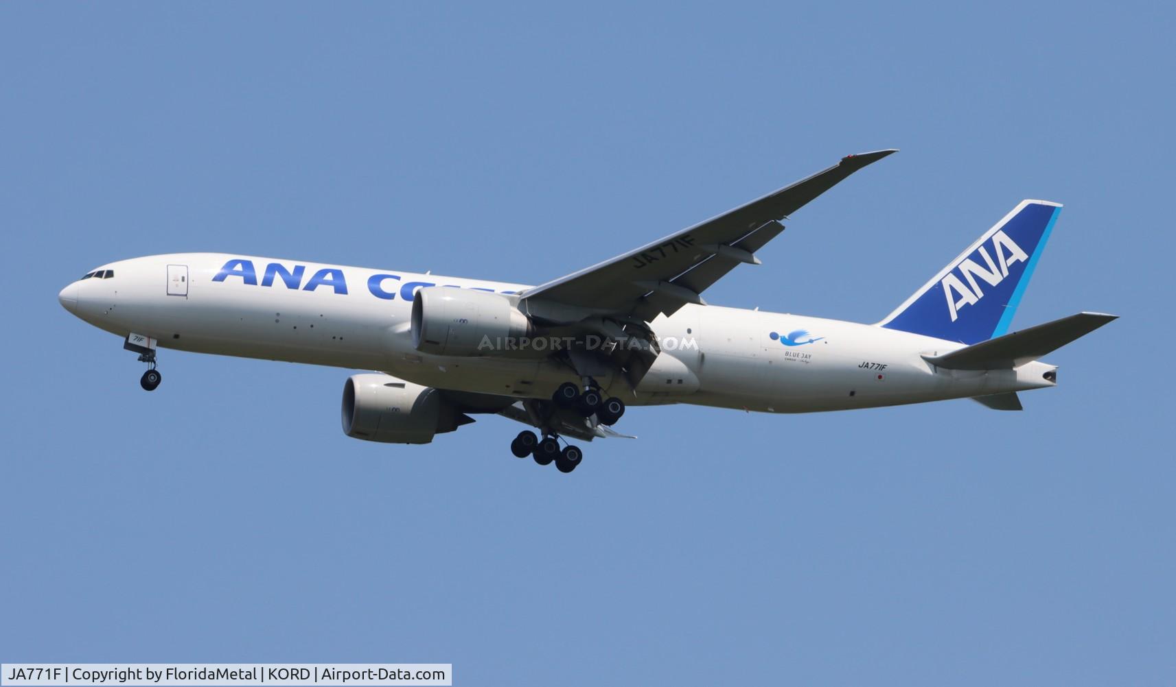 JA771F, 2018 Boeing 777-F C/N 65756, ANA Cargo 777F zx nrt, rjaa-ord