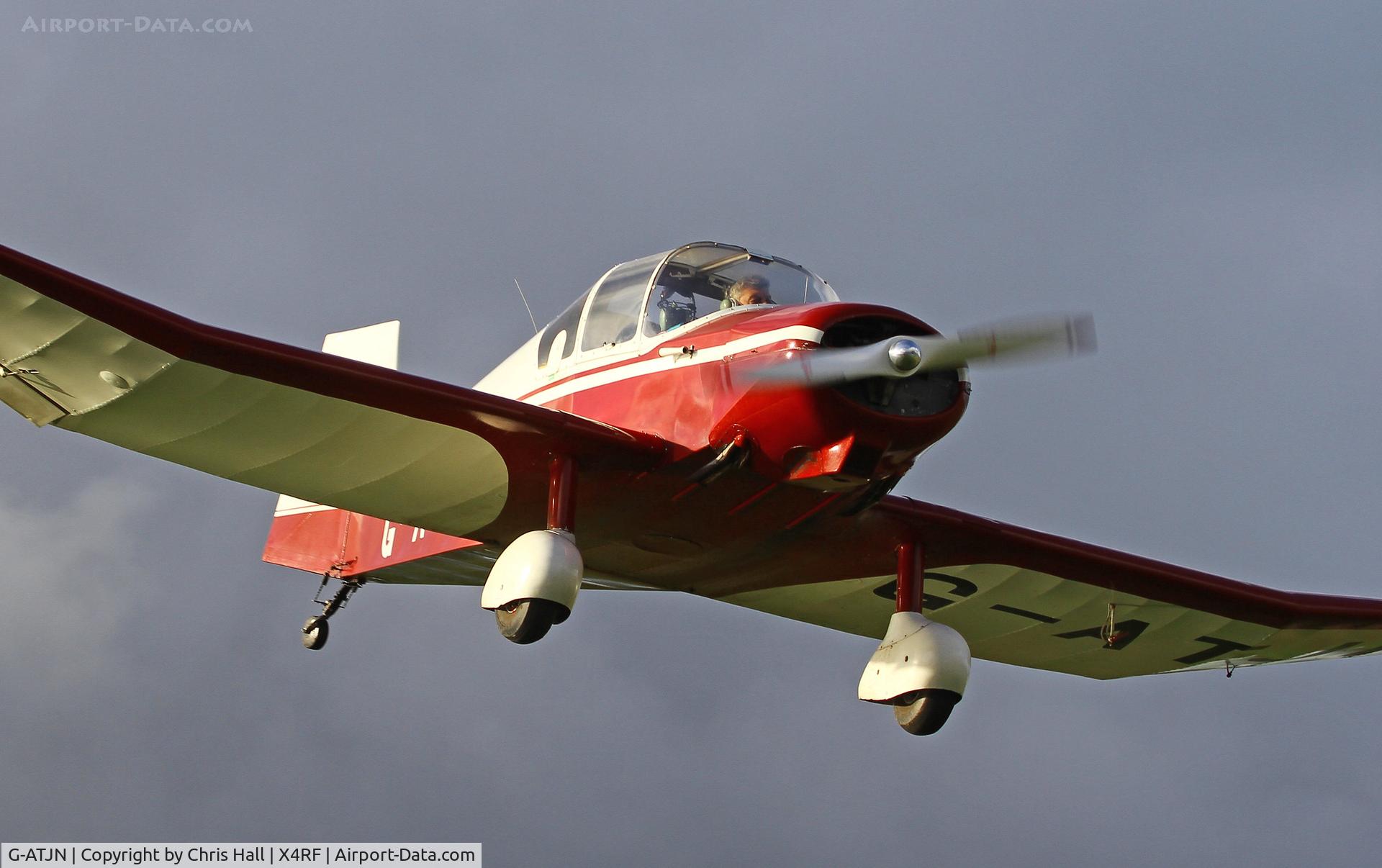 G-ATJN, 1958 Jodel D-119 C/N 863, Rectory Farm New Years Day fly in