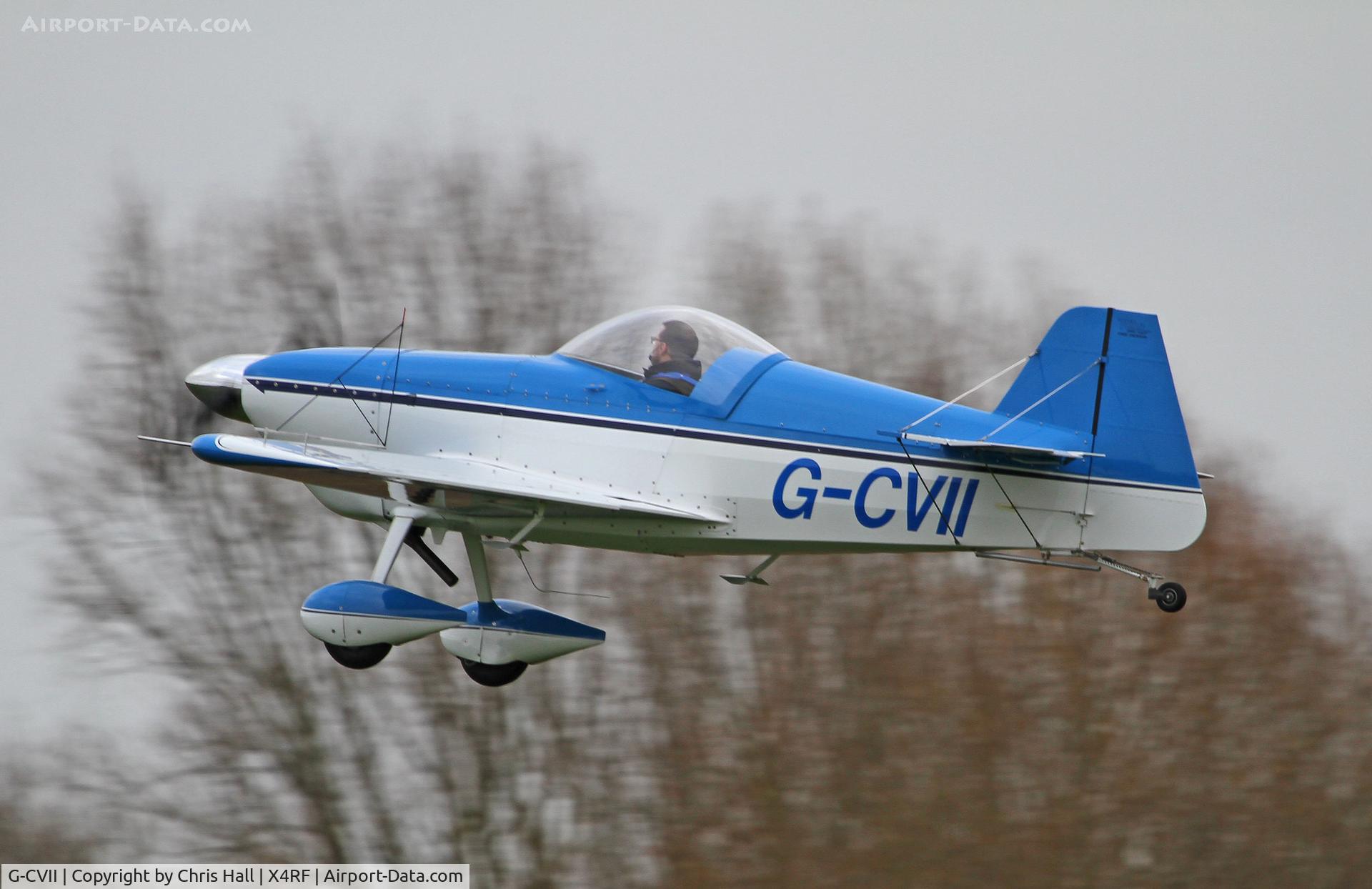 G-CVII, 2006 Rihn DR-107 One Design C/N PFA 264-14478, Rectory Farm New Years Day fly in