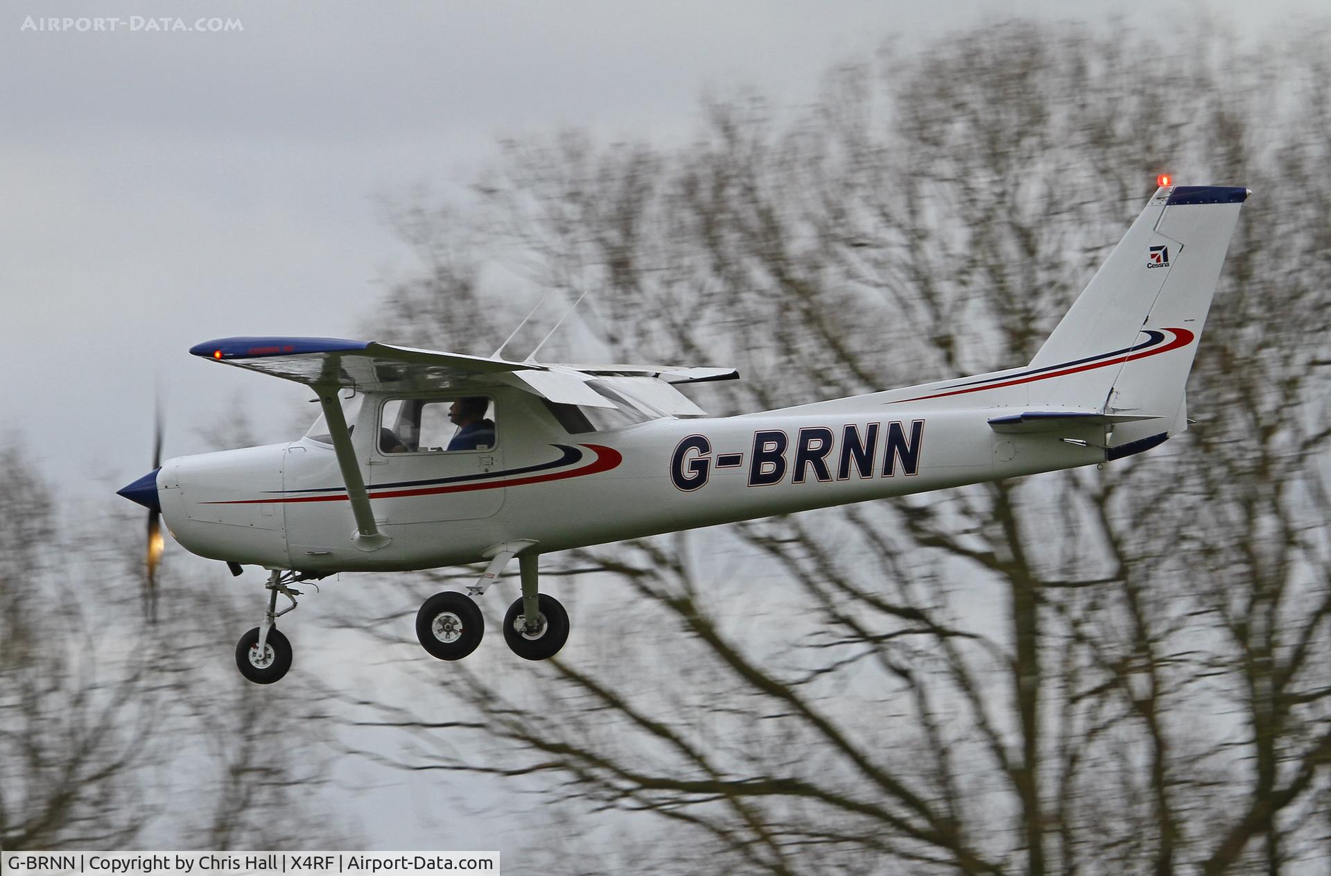 G-BRNN, 1980 Cessna 152 C/N 152-84735, Rectory Farm New Years Day fly in