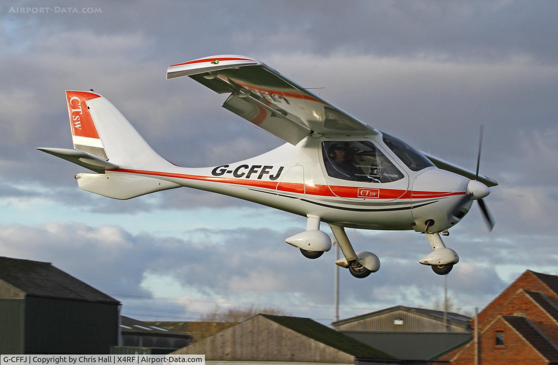 G-CFFJ, 2008 Flight Design CTSW C/N 8391, Rectory Farm New Years Day fly in