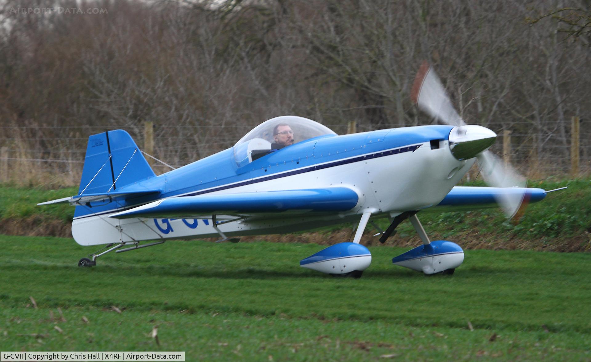G-CVII, 2006 Rihn DR-107 One Design C/N PFA 264-14478, Rectory Farm New Years Day fly in