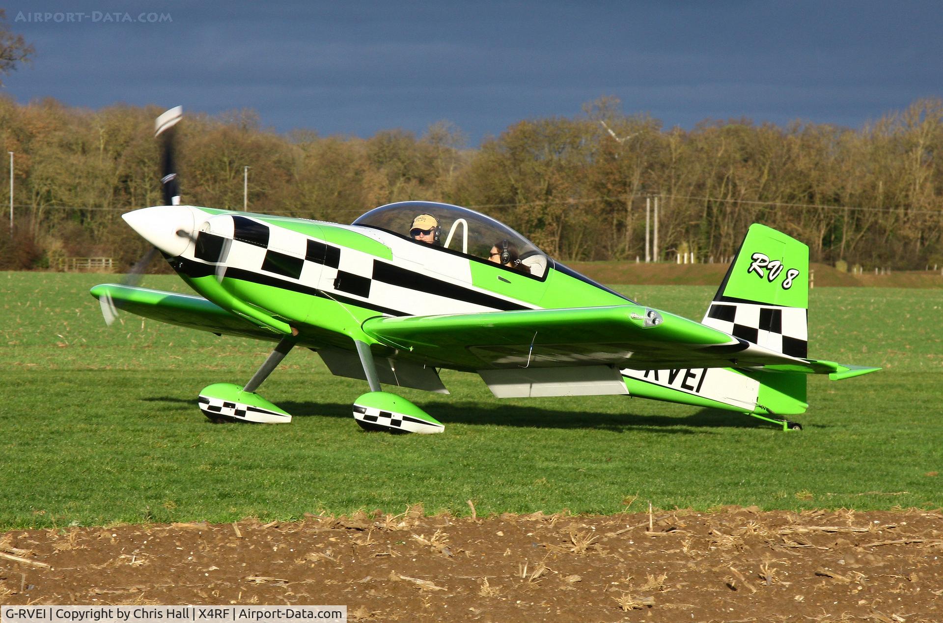 G-RVEI, 2011 Vans RV-8 C/N LAA 303-14961, Rectory Farm New Years Day fly in