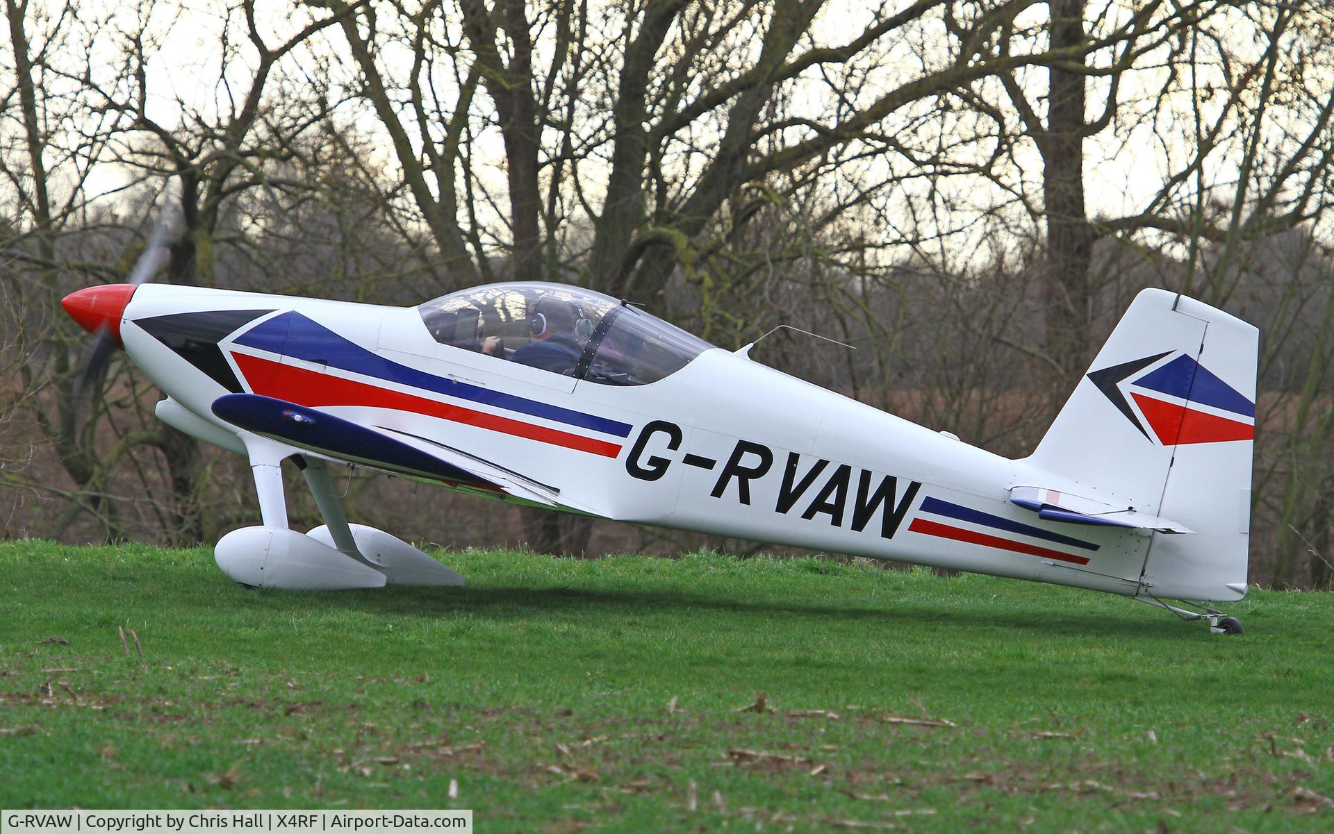 G-RVAW, 2000 Vans RV-6 C/N PFA 181-13234, Rectory Farm New Years Day fly in