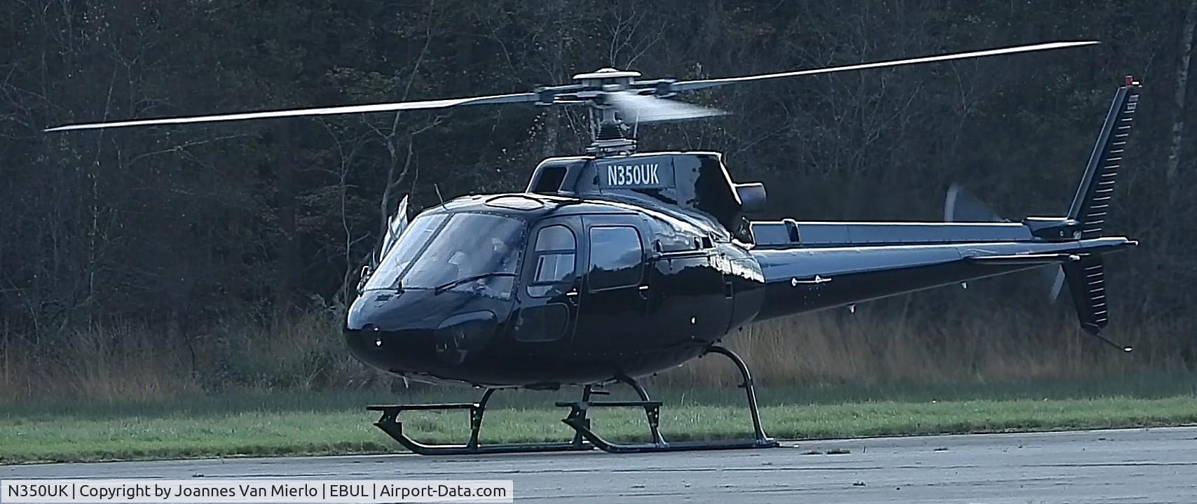 N350UK, 1980 Eurocopter AS-350B Ecureuil C/N 1244, Ursel